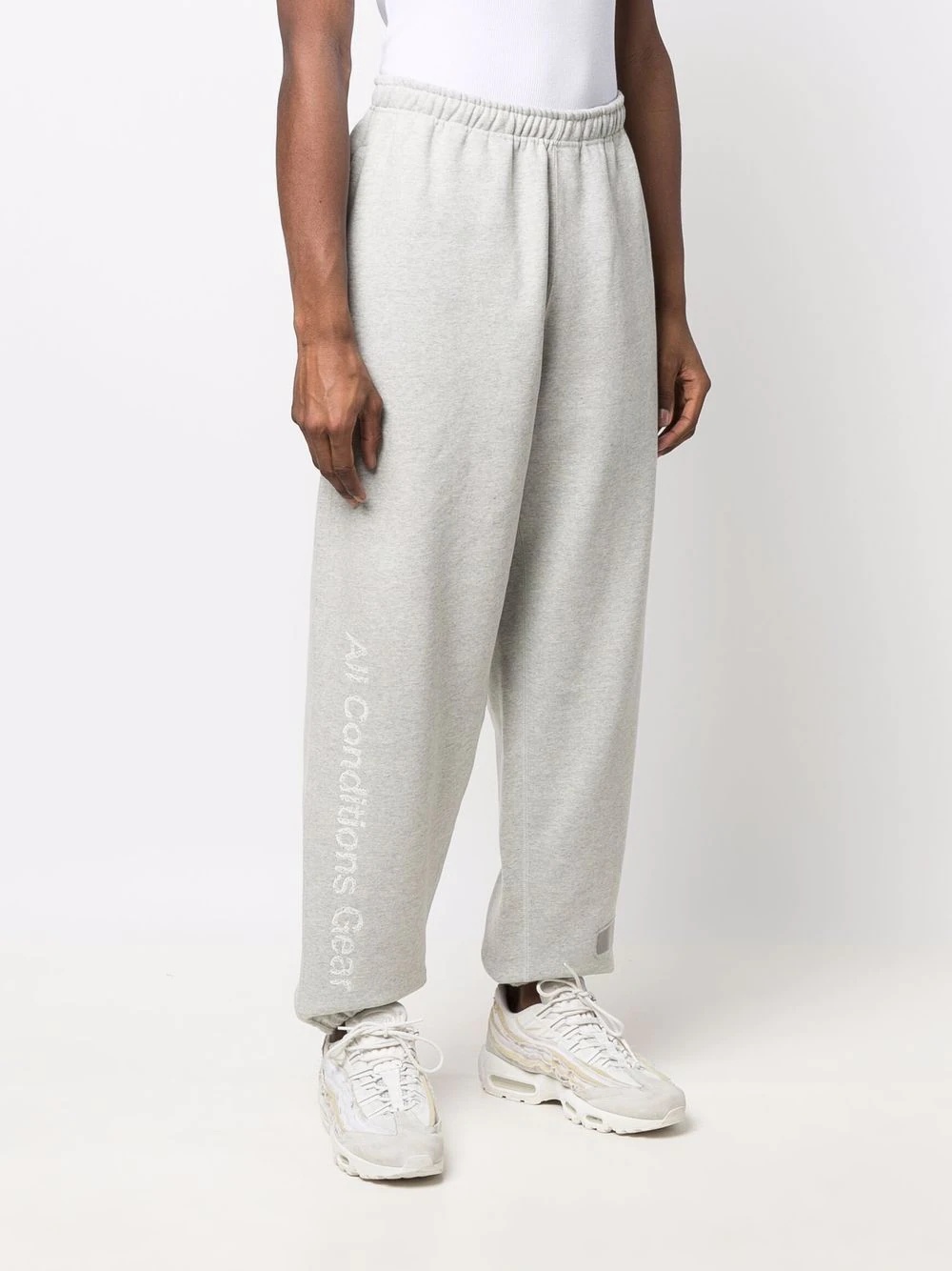 Aurora logo-print sweatpants - 4