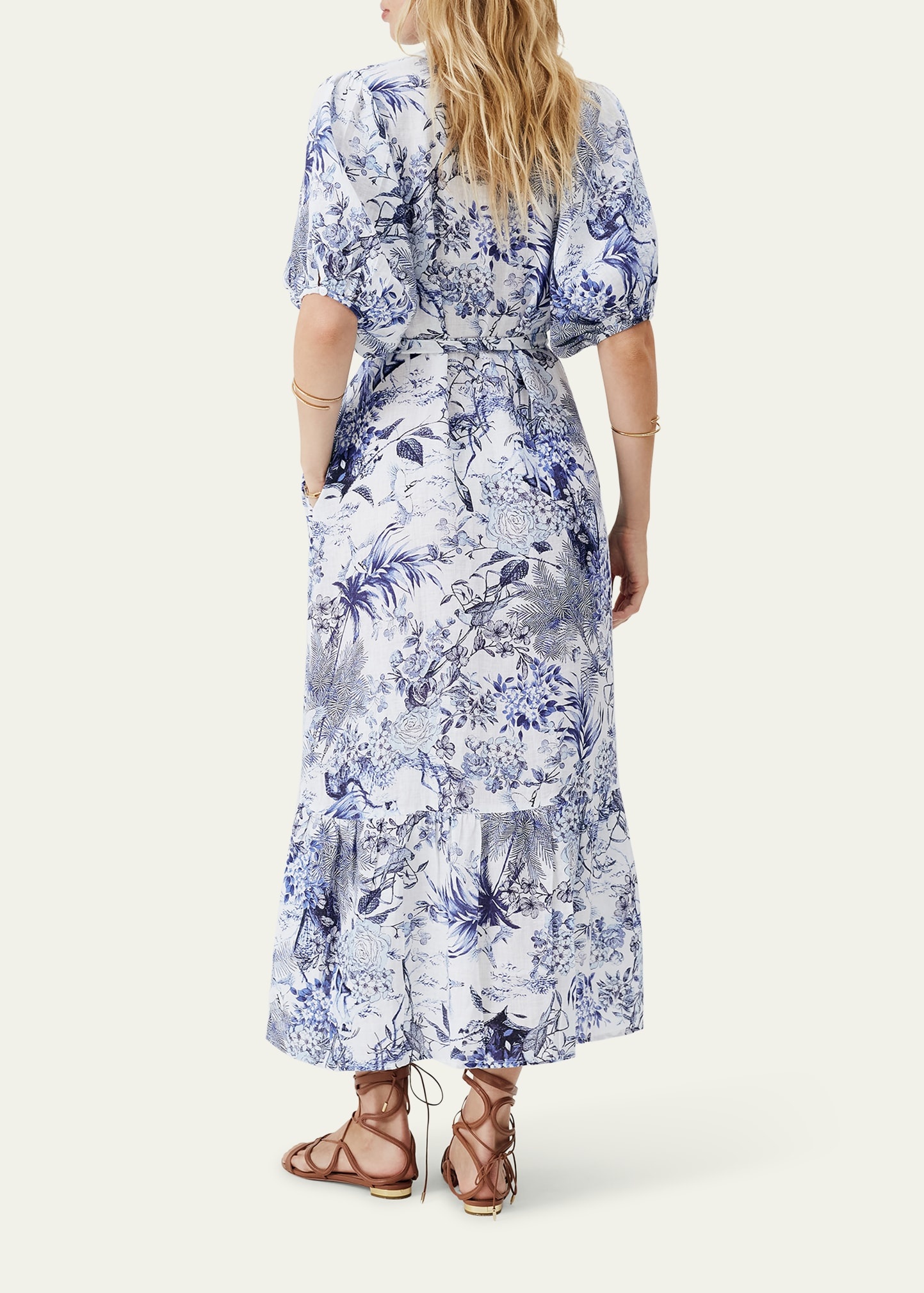Kitty Belted Maxi Shirtdress - 3