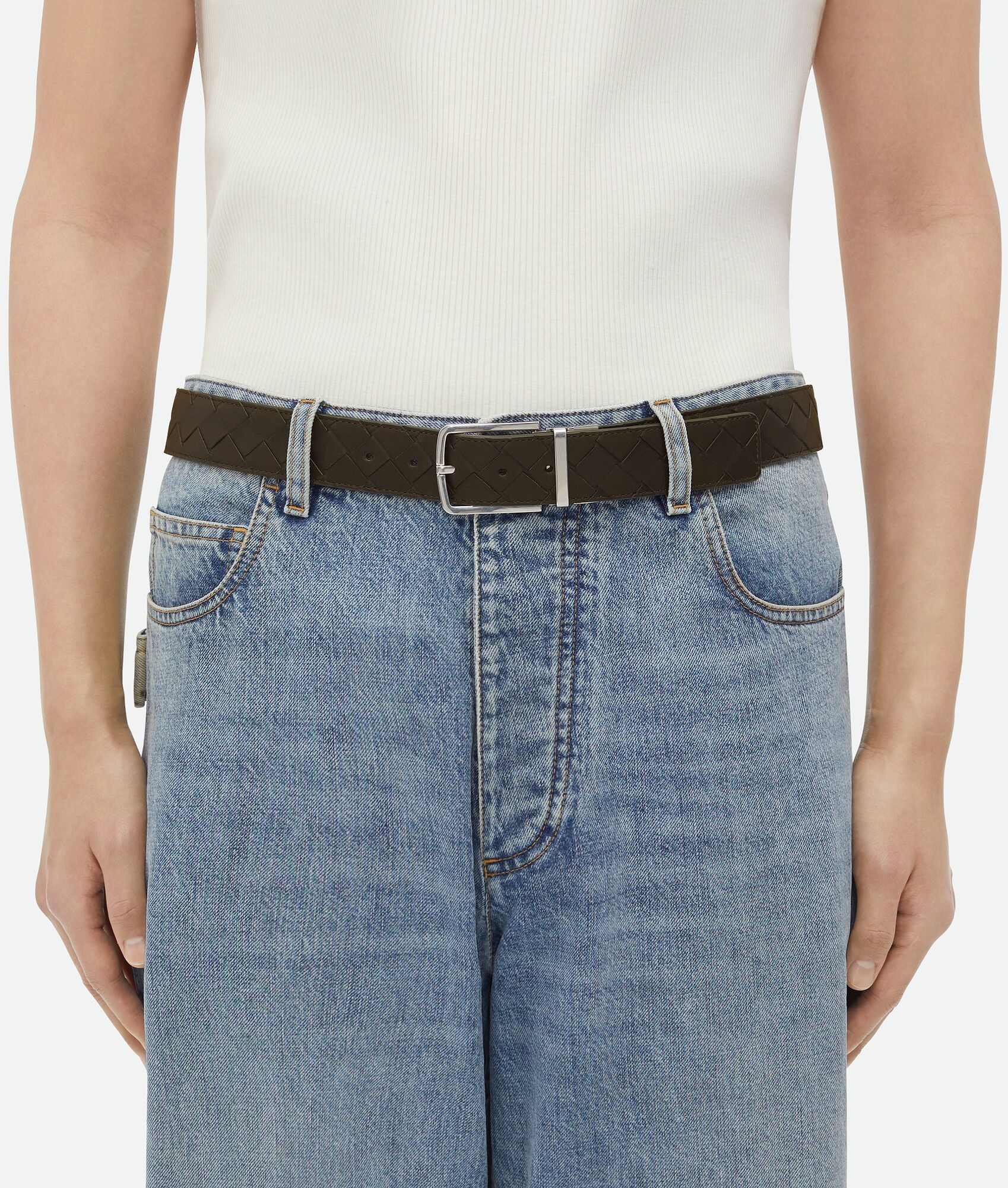 Intrecciato Reversible Belt - 2