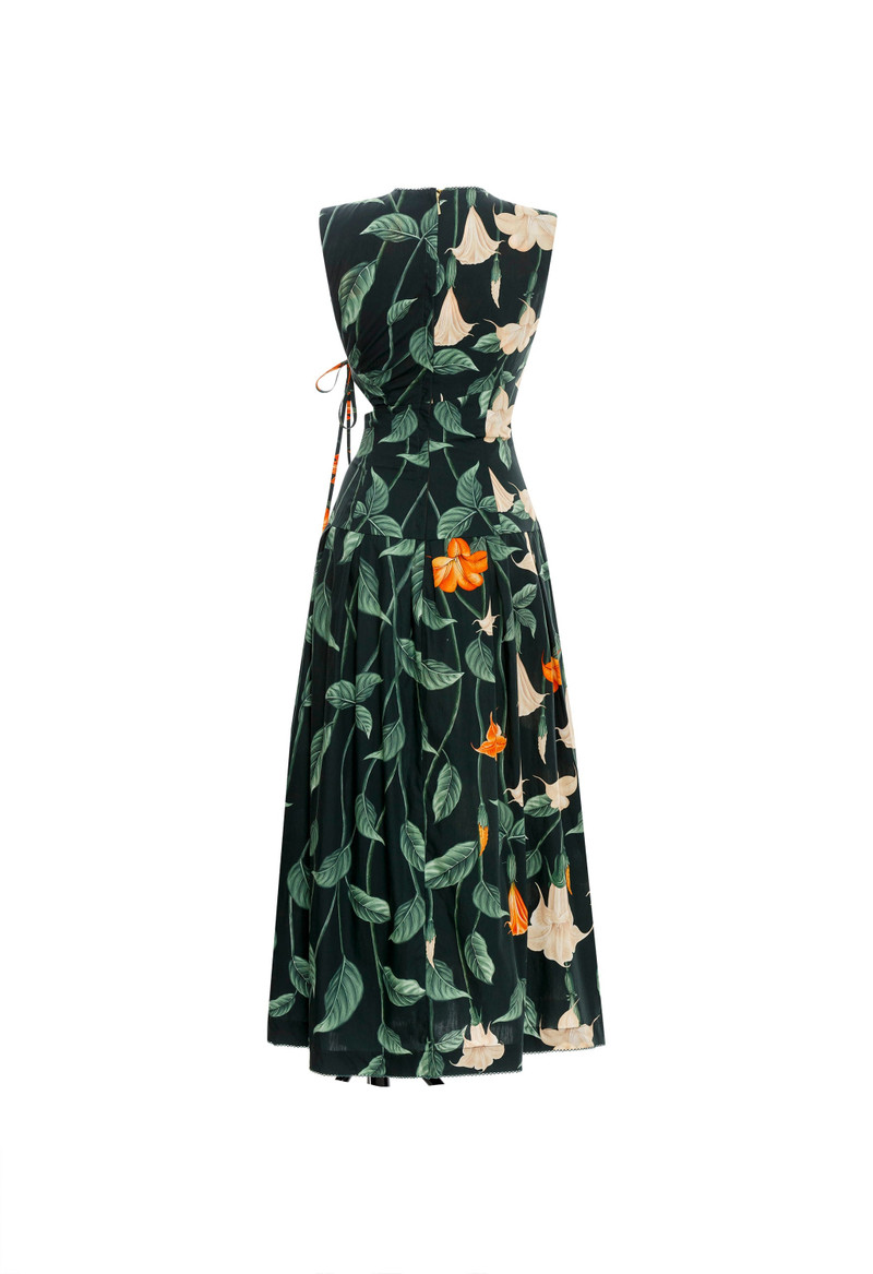 Otoño Sabanero Nocturno Midi Dress 3