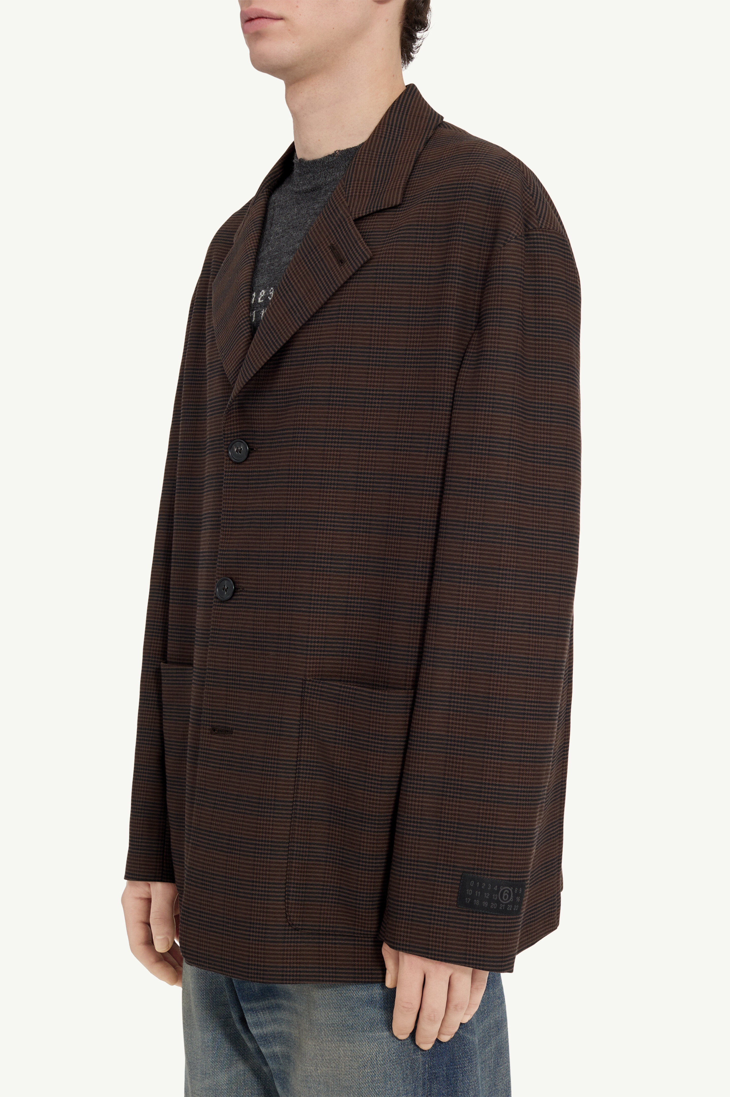 Checked blazer - 5