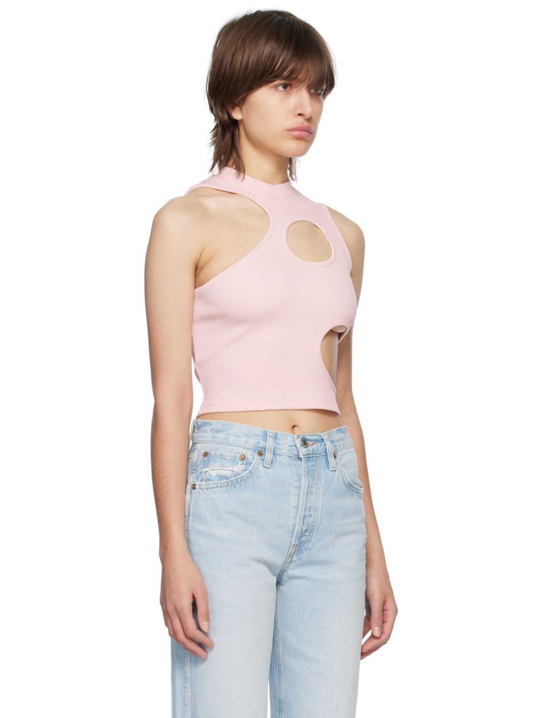 Pink Cell Tank Top - 2