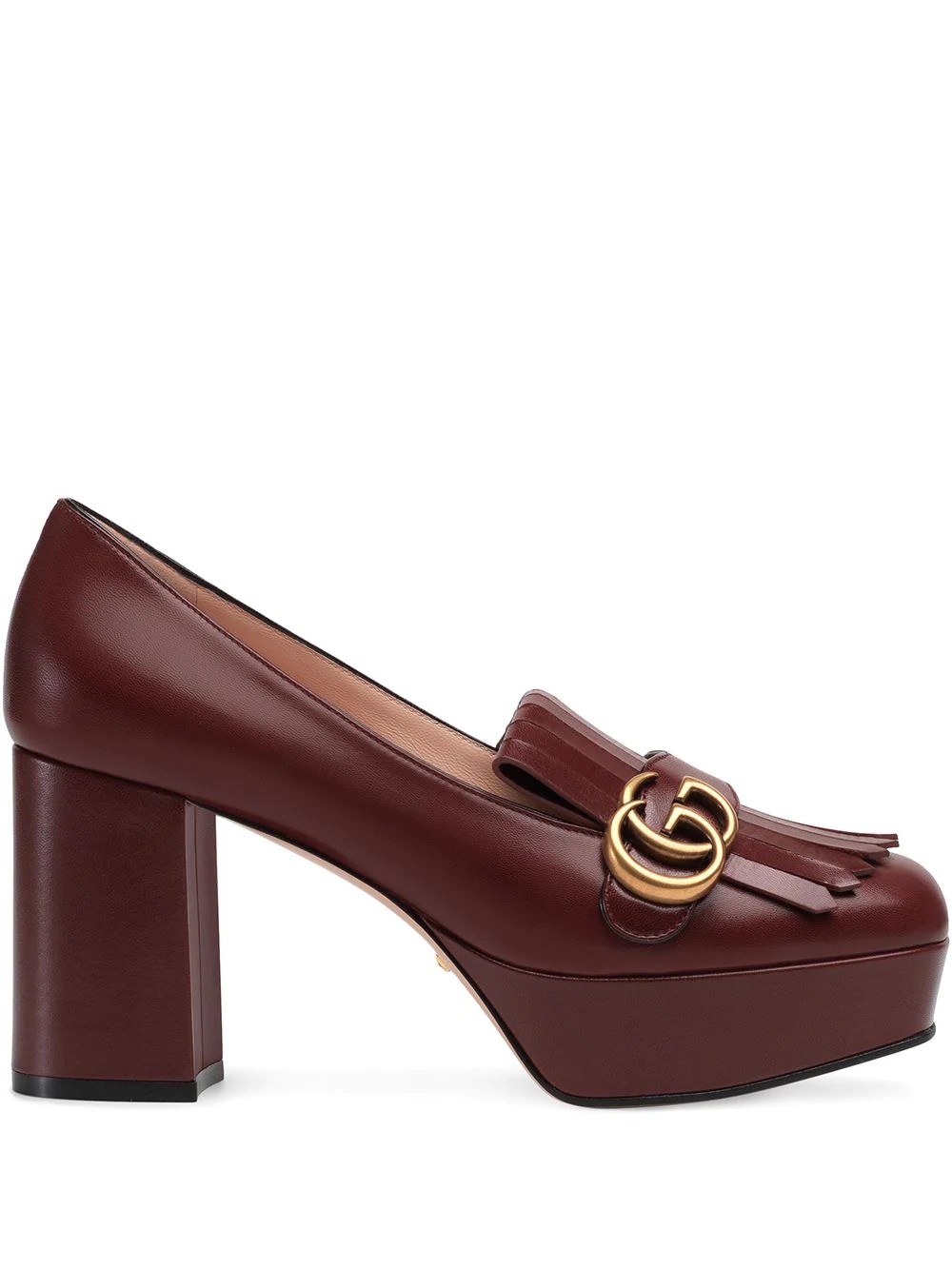 decollete in pelle loafers - 1