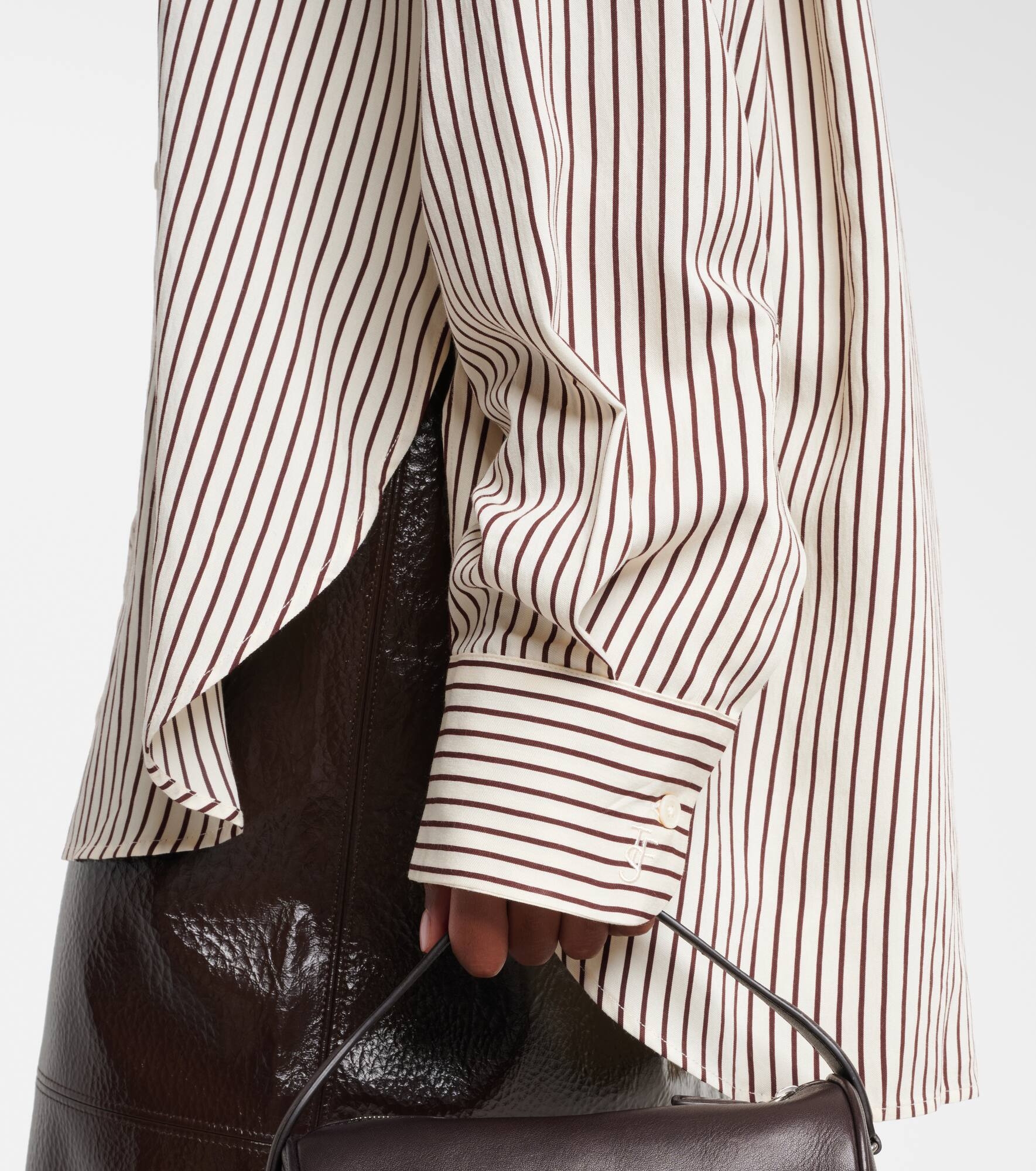 Peri striped satin shirt - 5