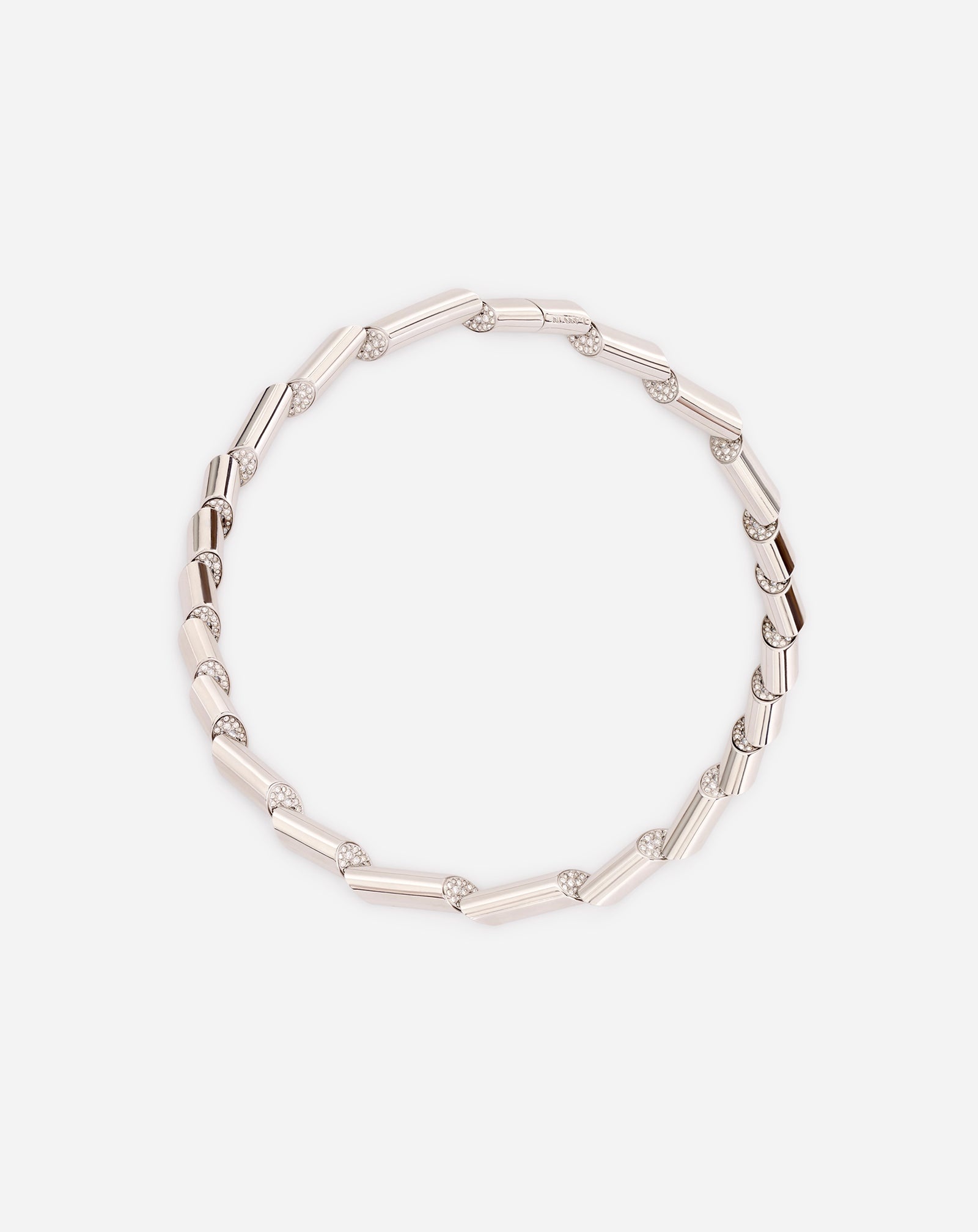 SEQUENCE BY LANVIN RHINESTONE CHOKER NECKLACE - 1