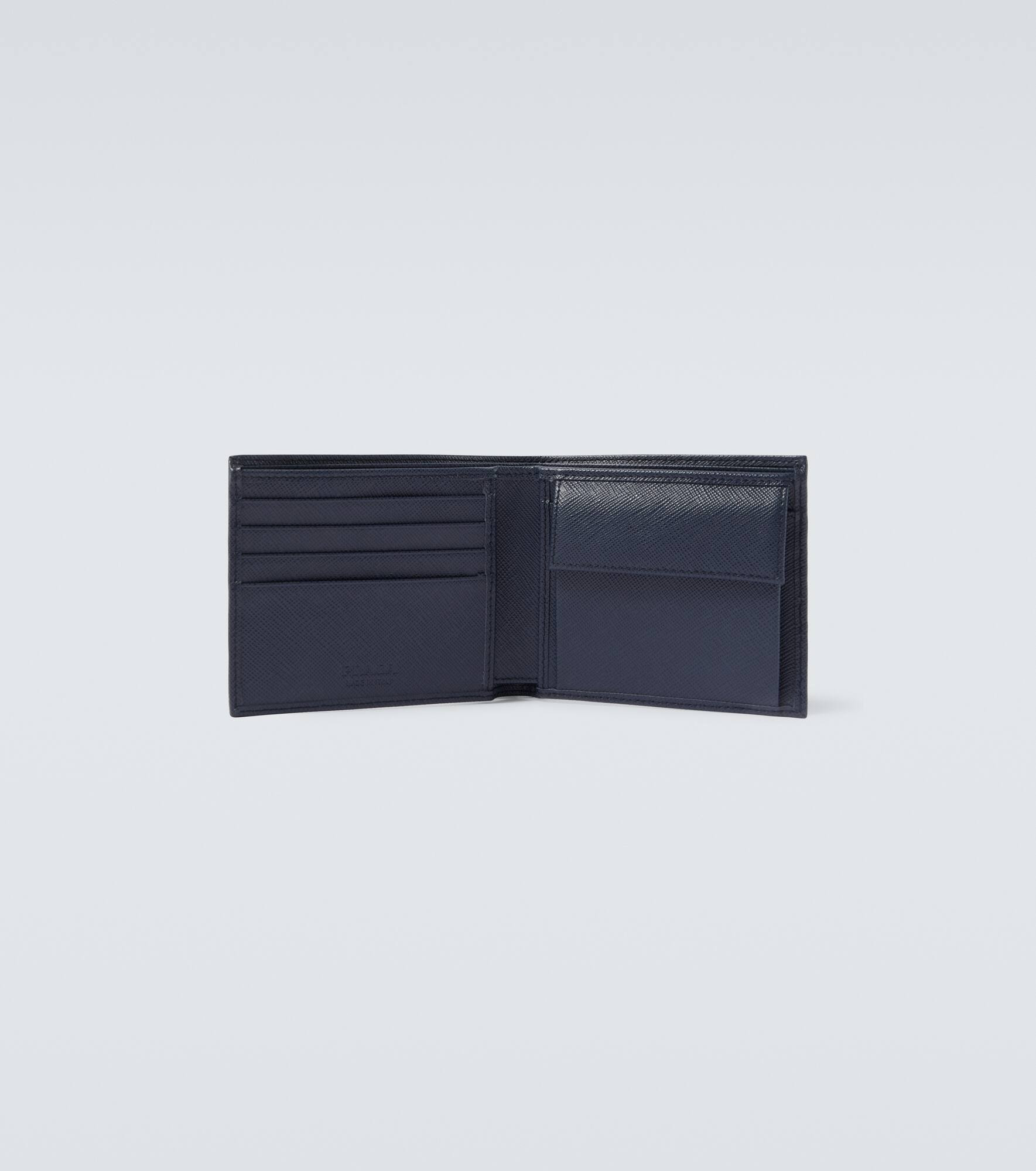 Logo leather wallet - 2