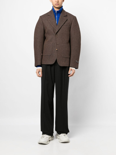 ADER error decorative-buttons single-breasted blazer outlook