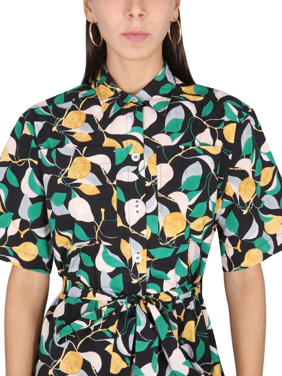 ワンピース La DoubleJ SHIRT DRESS WITH BELT (DRE0441_COT001ORH0001) La DoubleJ LA DOUBLEJ SHIRT DRESS WITH BELT | baltini