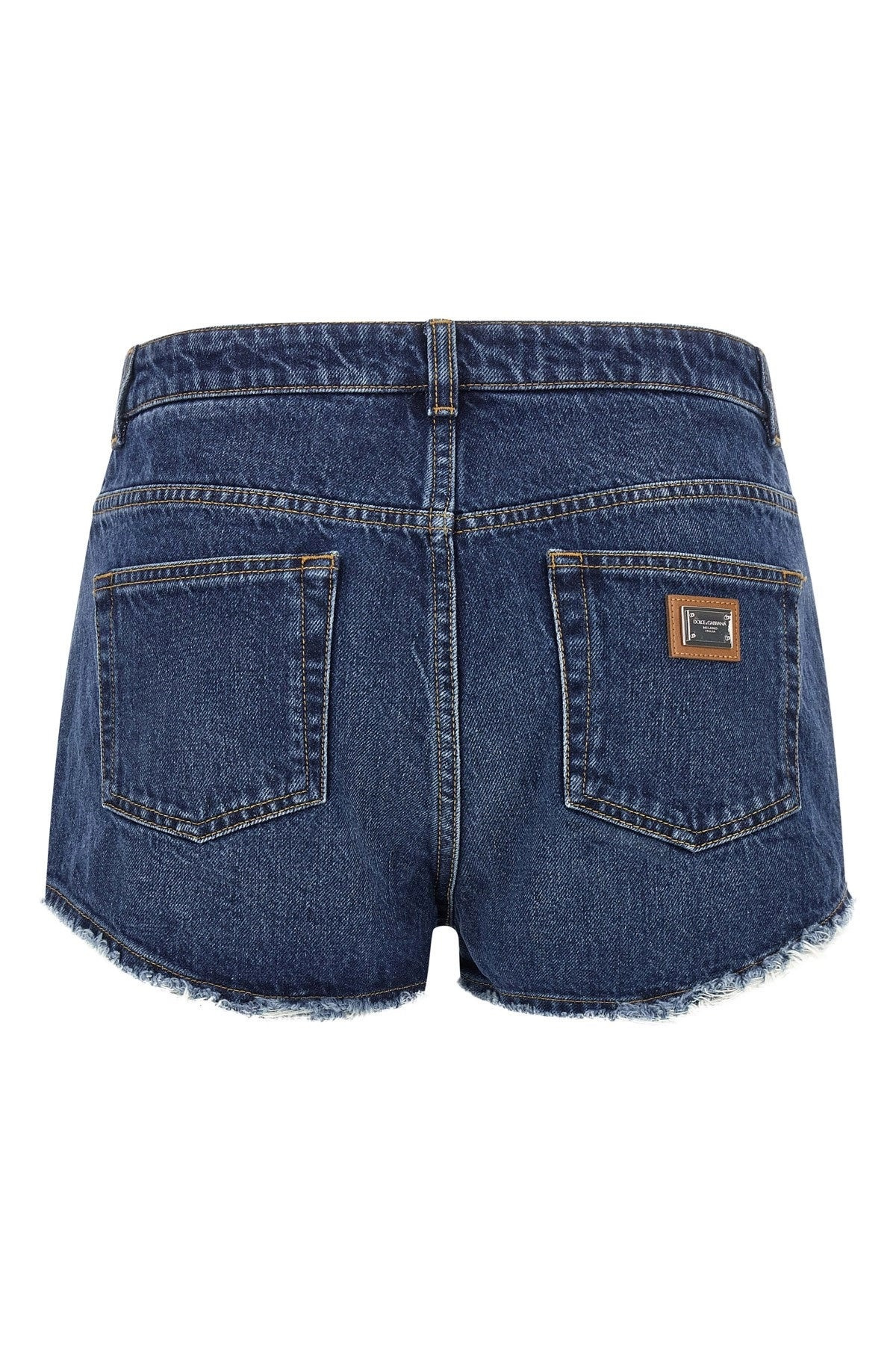 Dolce & Gabbana Women Logo Plate Shorts - 3