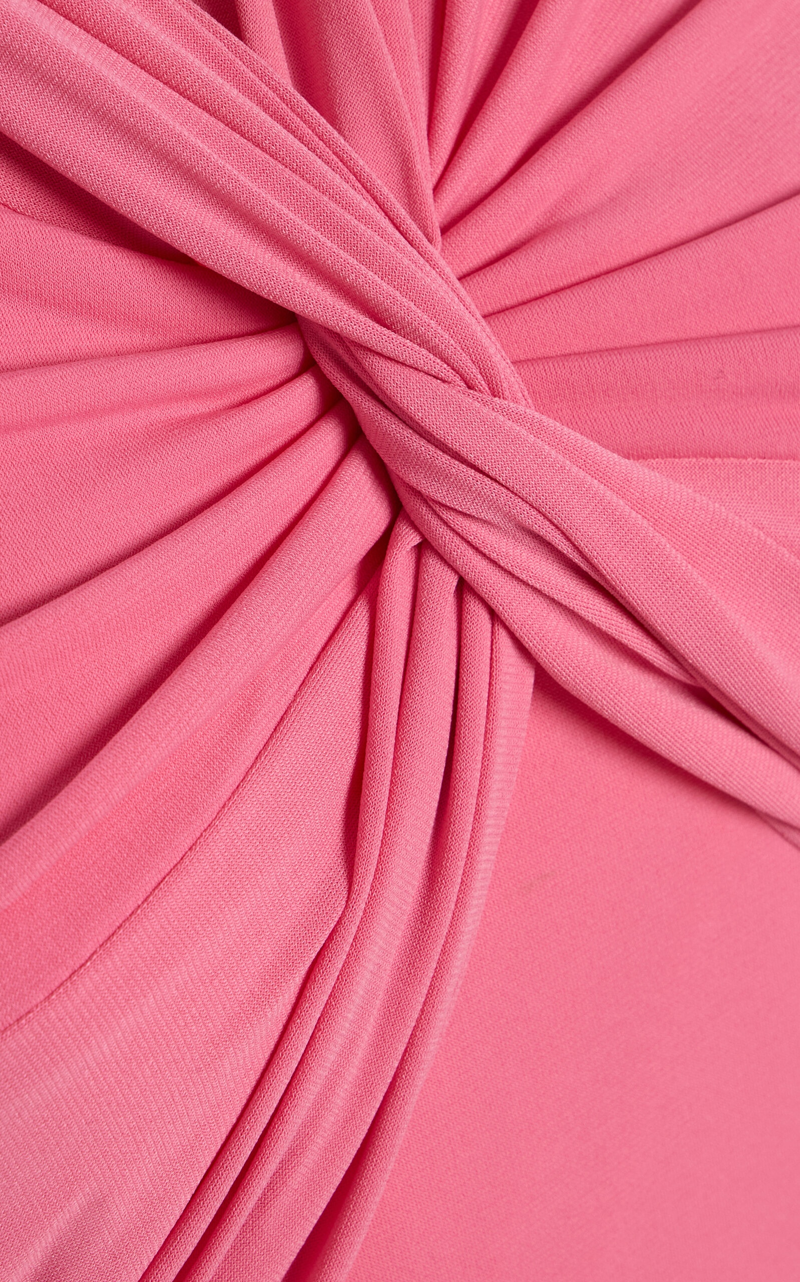 Twisted Jersey Midi Dress pink - 5