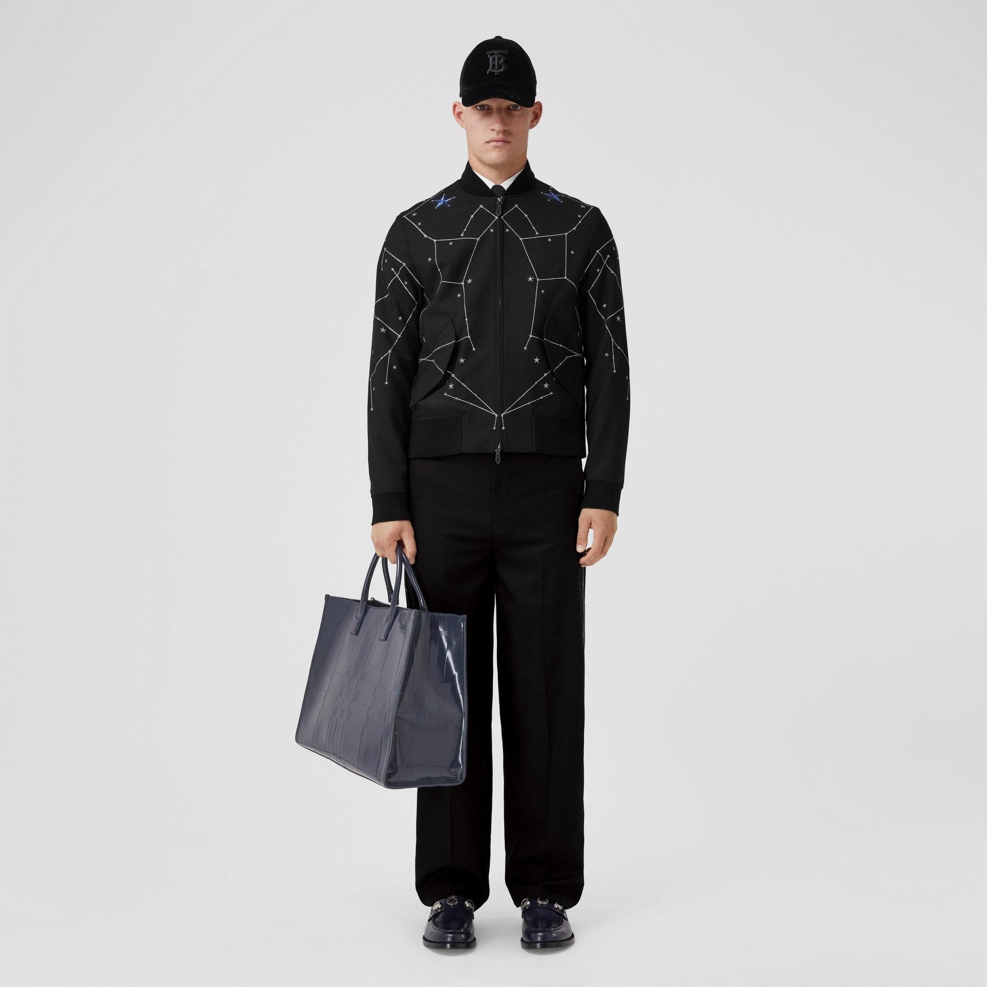 Embroidered Silk Panel Wool Tailored Trousers – Exclusive Capsule Collection - 5