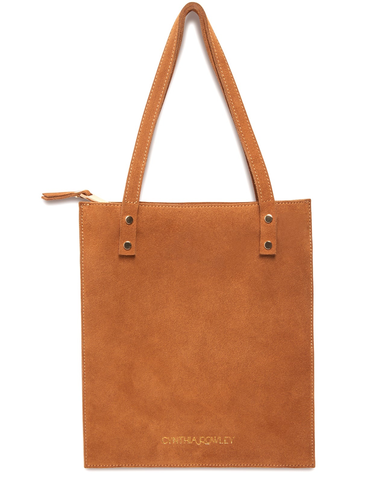 Sleek Suede Tote - 4