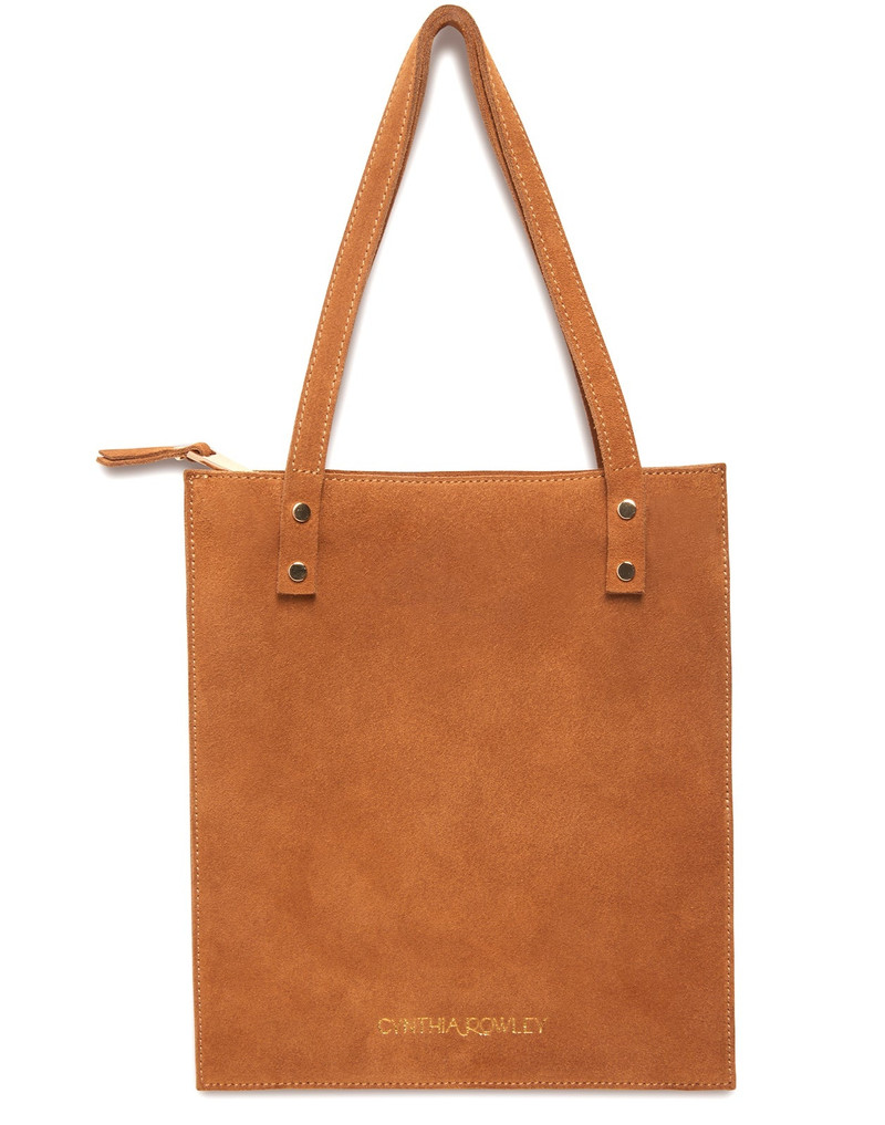 Sleek Suede Tote 4