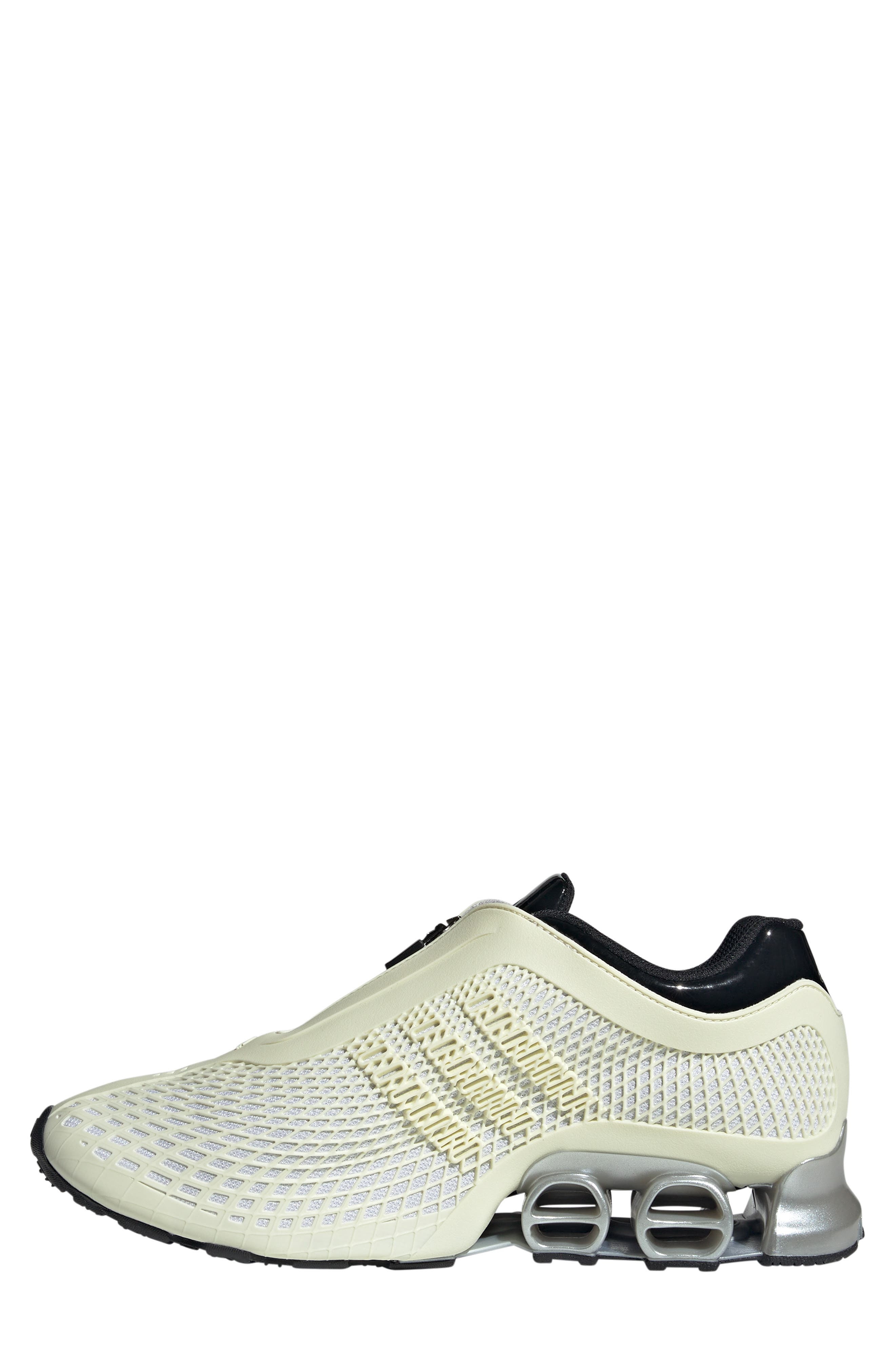 adidas Megaride S2 Zip Sneaker in Off White/Black/Matte Silver at Nordstrom - 6