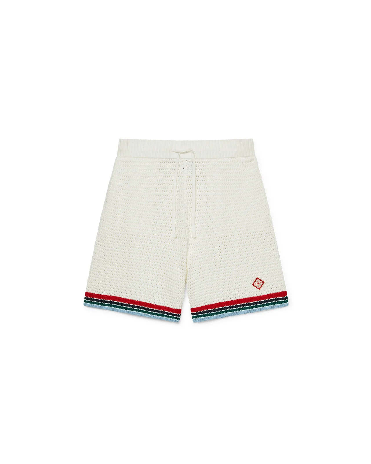 Crochet Sporty Shorts | Casablanca Paris - 1