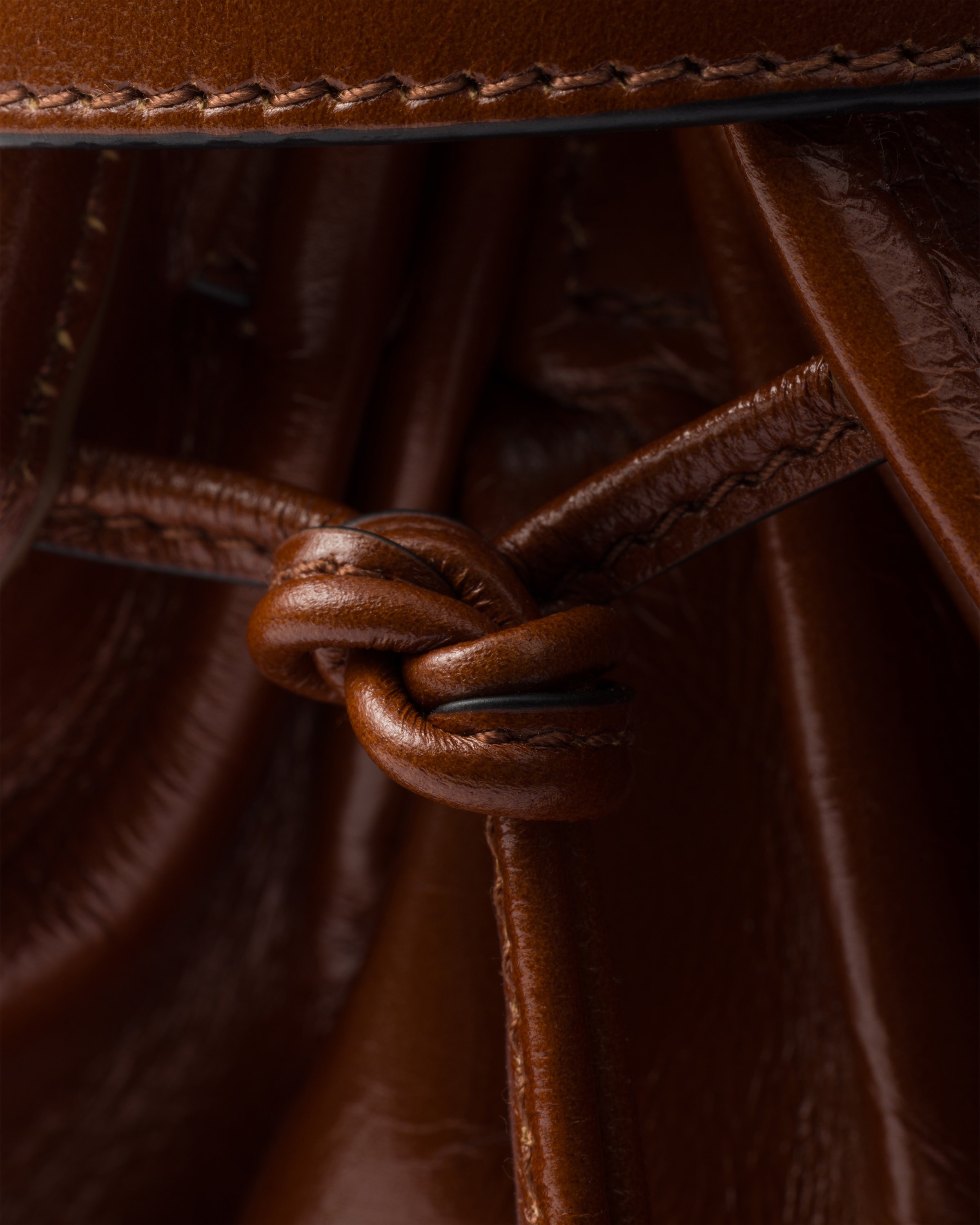 Prada Bonnie large leather handbag - 6