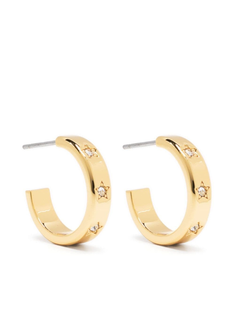 Set In Stone Star hoop earrings 1