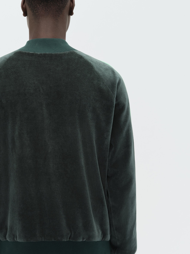 AMIRI STACK VELOUR TRACK JACKET 7