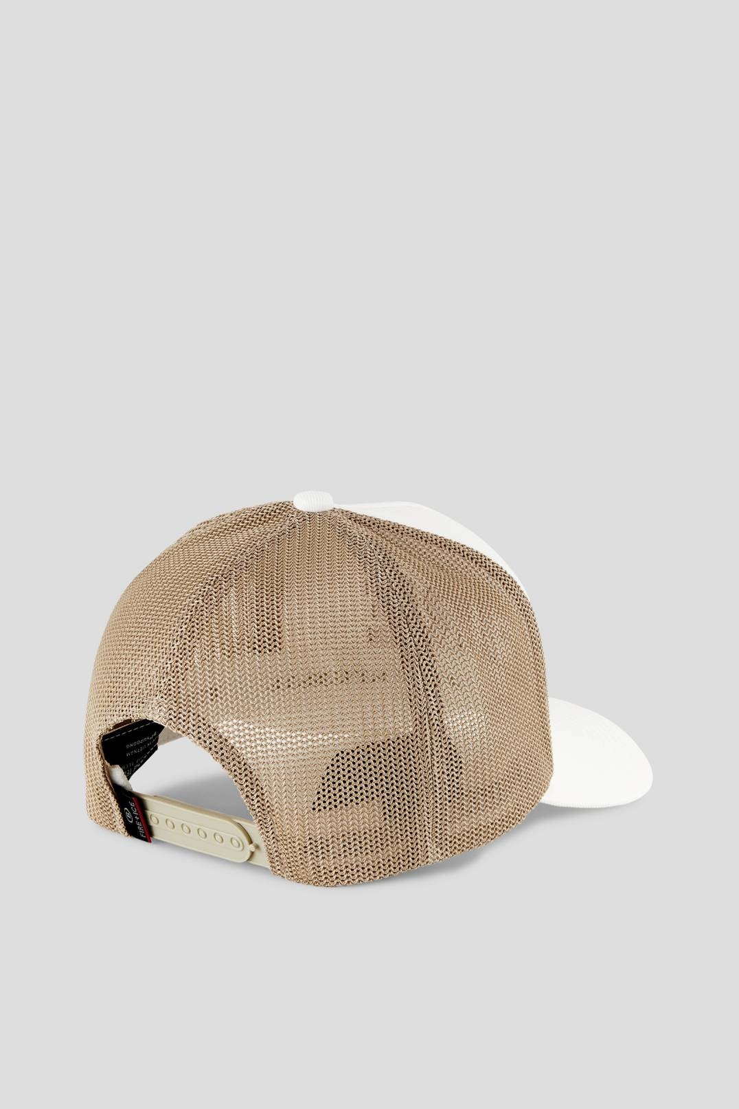 SKYLER CAP IN CREAM/CARAMEL - 4
