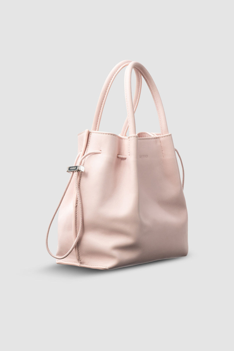 BY FAR Baby Kayla Baby Pink Nappa Leather Top-Handle Bag outlook