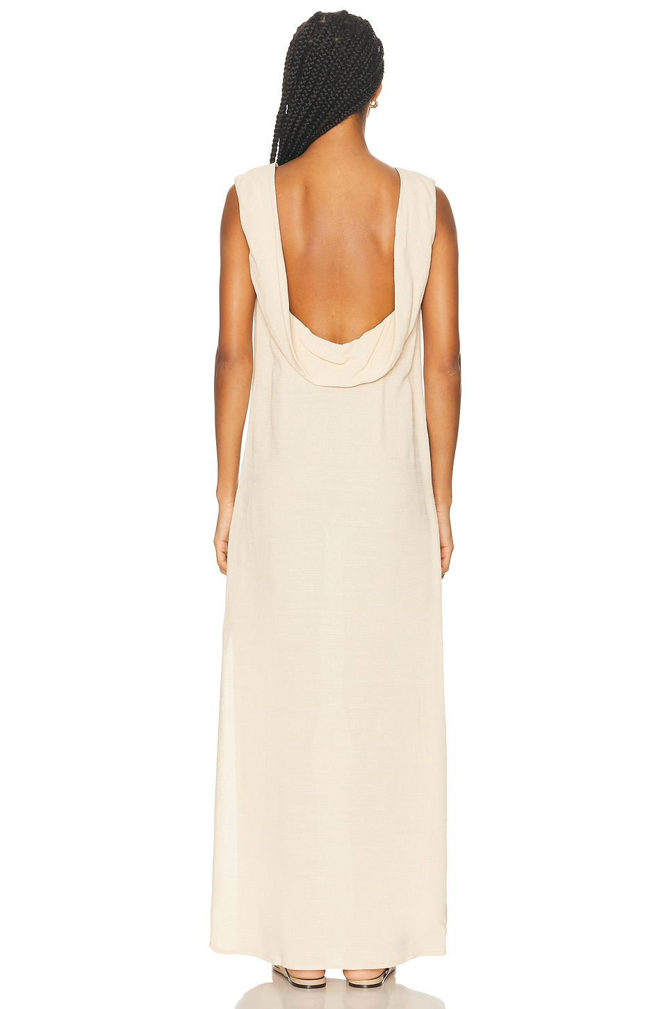 Cowl Back Dress - 4