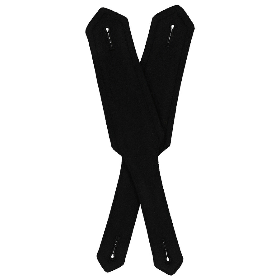 Burberry Classic Shoulder Epaulette Set- Black - 4