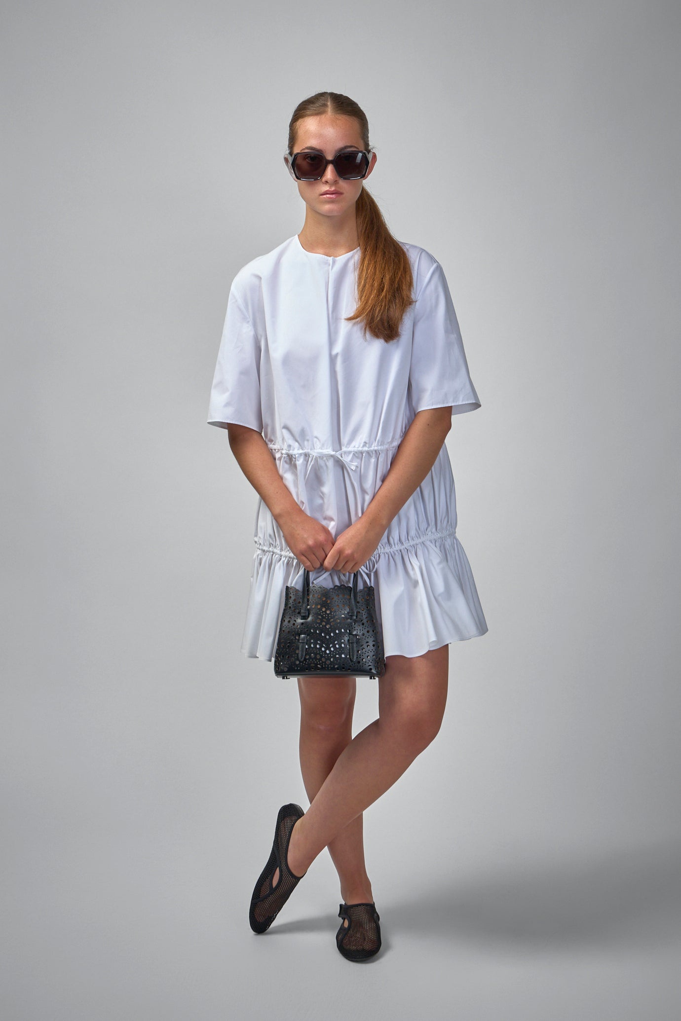 Cotton Poplin Dress - 2