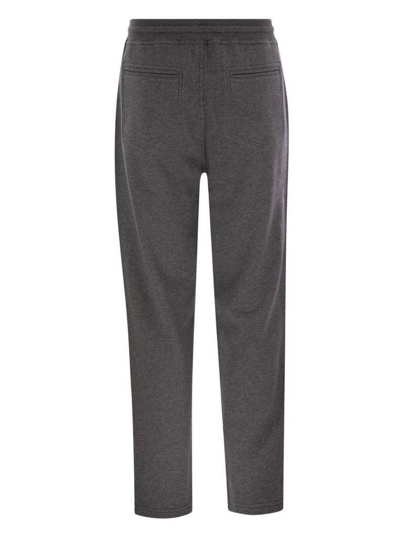 Brunello Cucinelli drawstring fleece track pants outlook