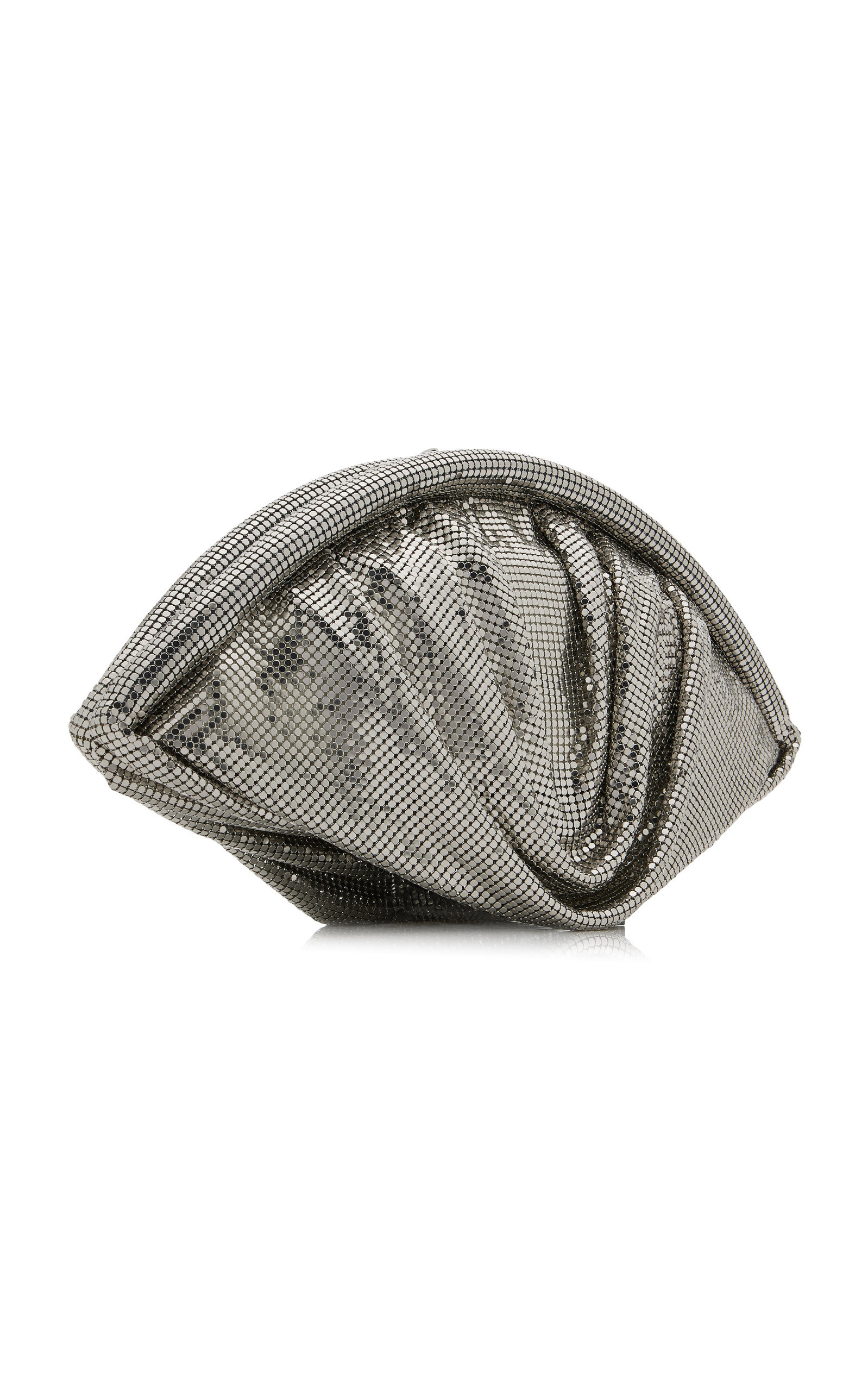 Crystal-Mesh Clutch silver - 3