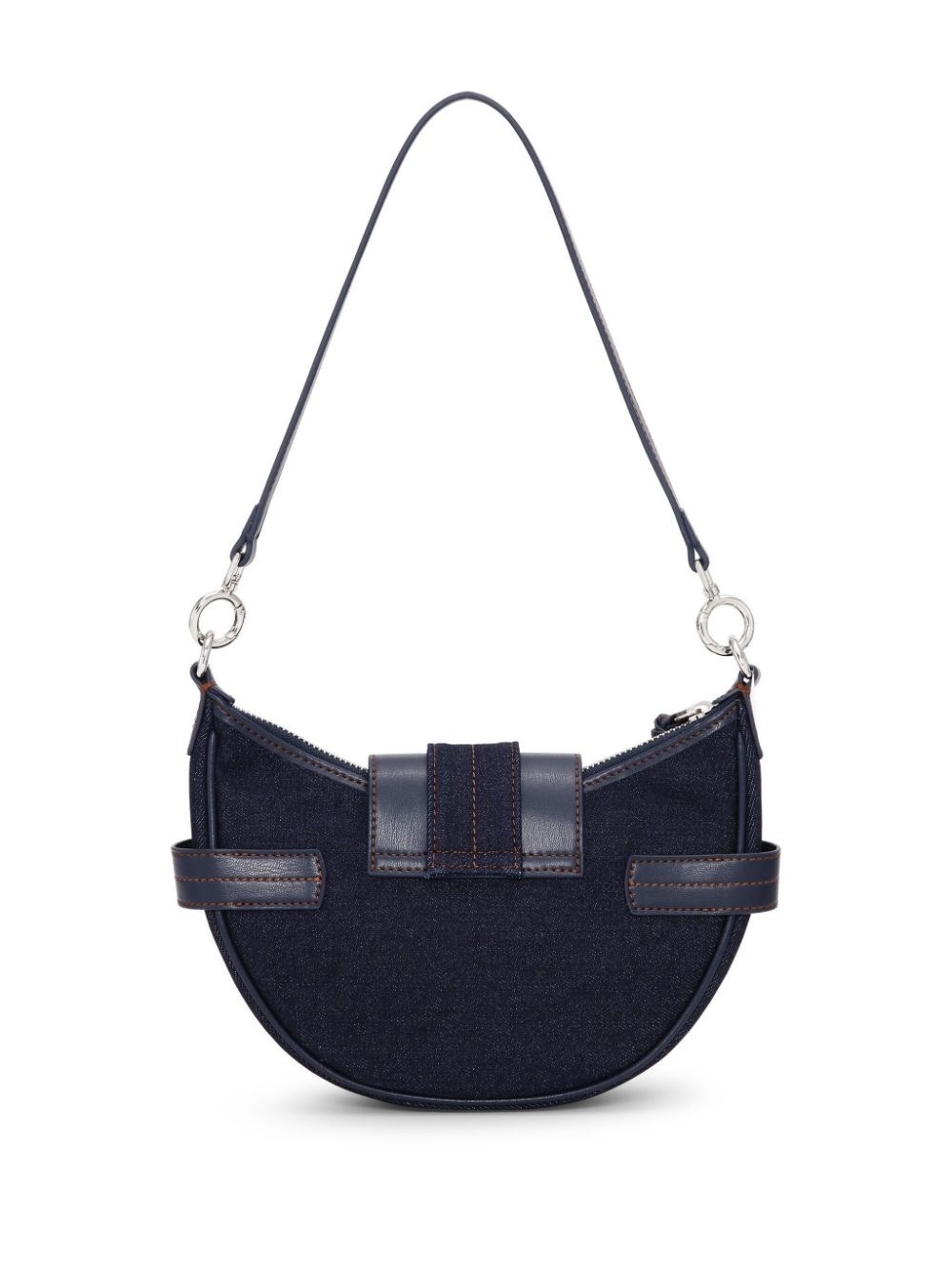 Bucky small denim crossbody bag - 4