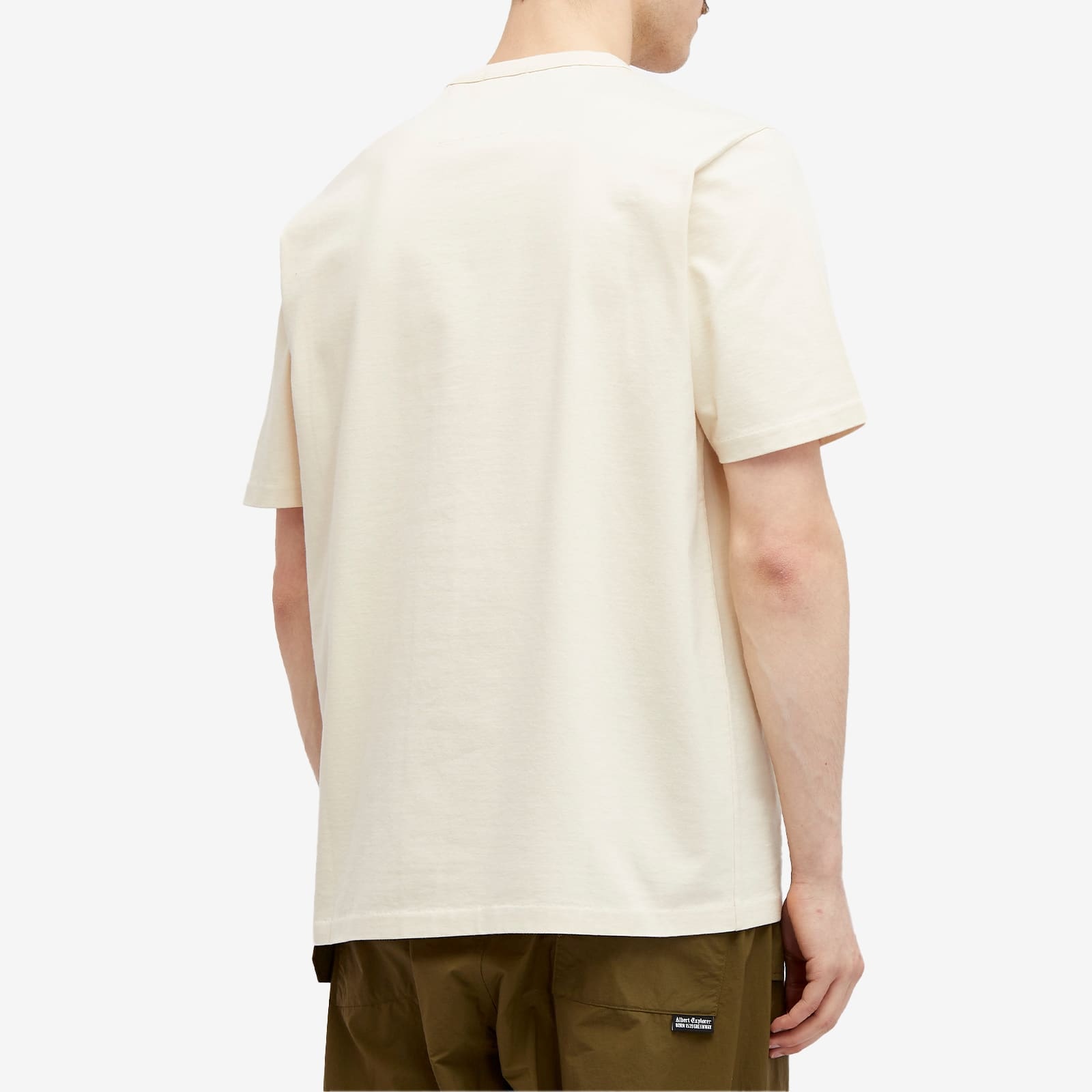 C.P. Company 30/2 Mercerized Jersey Twisted Pocket T-Shirt - 3