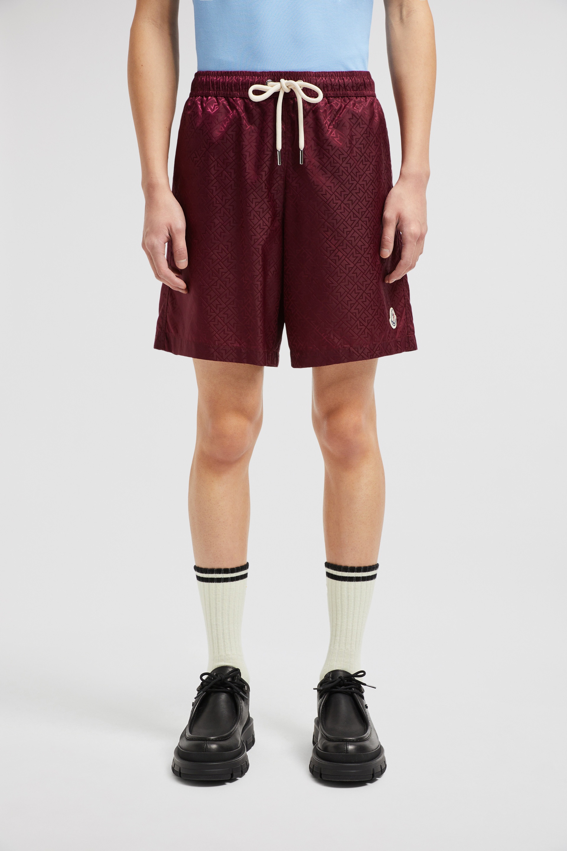 Monogram Jacquard Swim Shorts - 3