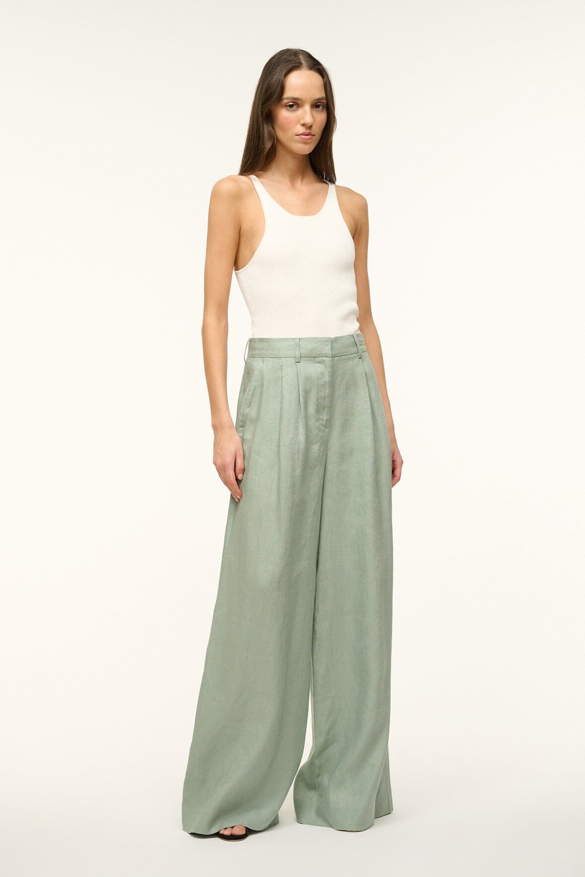 STAUD SASHA PANT JADE - 2