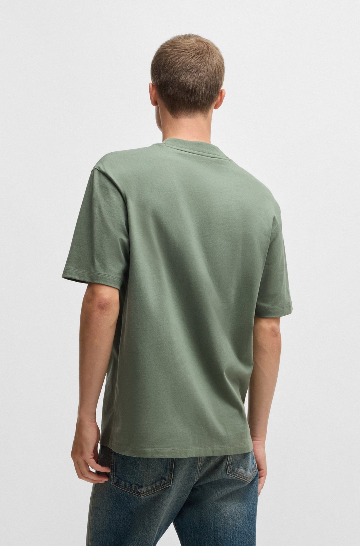 RELAXED-FIT T-SHIRT IN COTTON WITH LOGO PRINT - 5