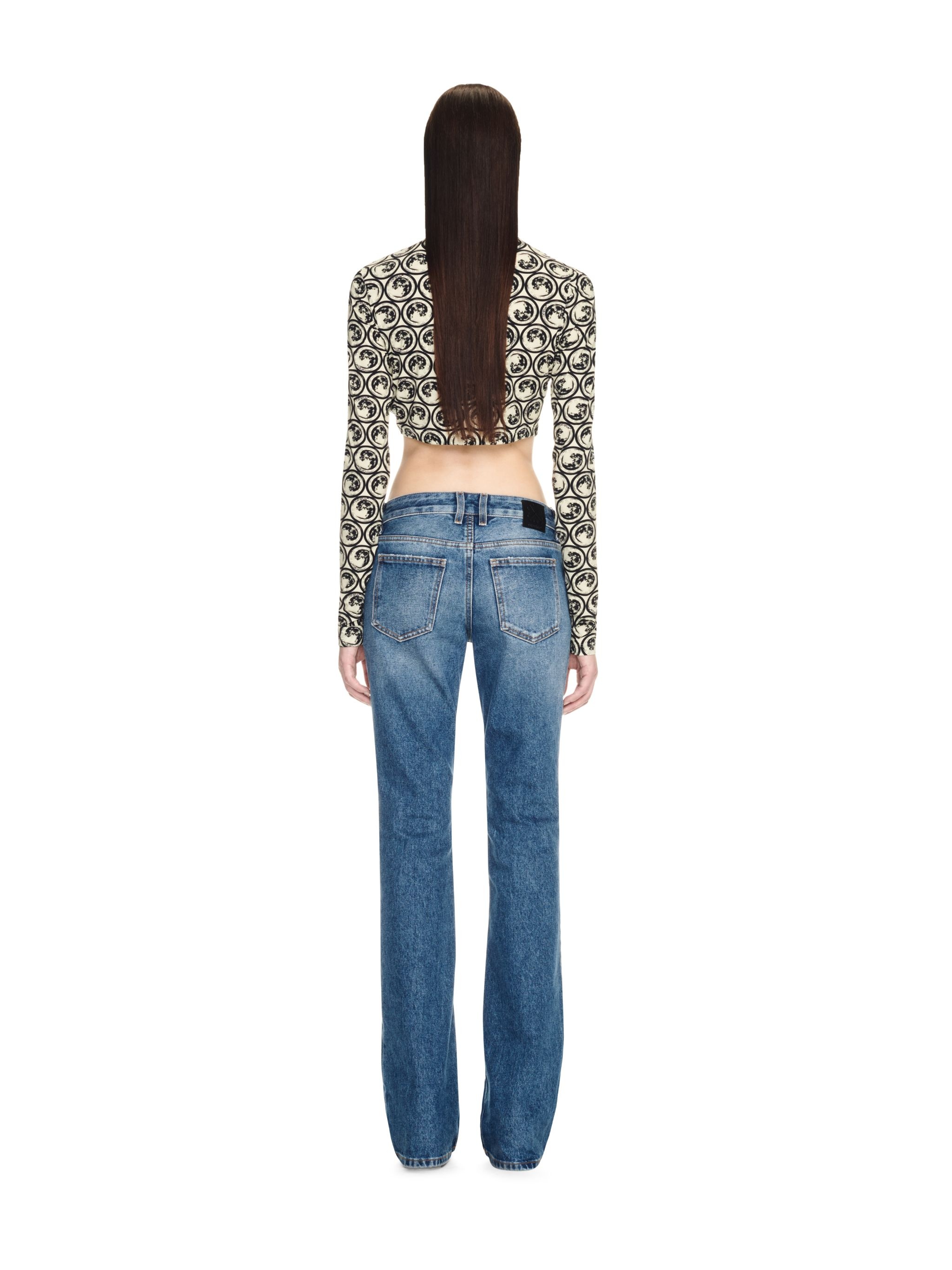 Moon Sec Skin Turtle Crop Top - 4
