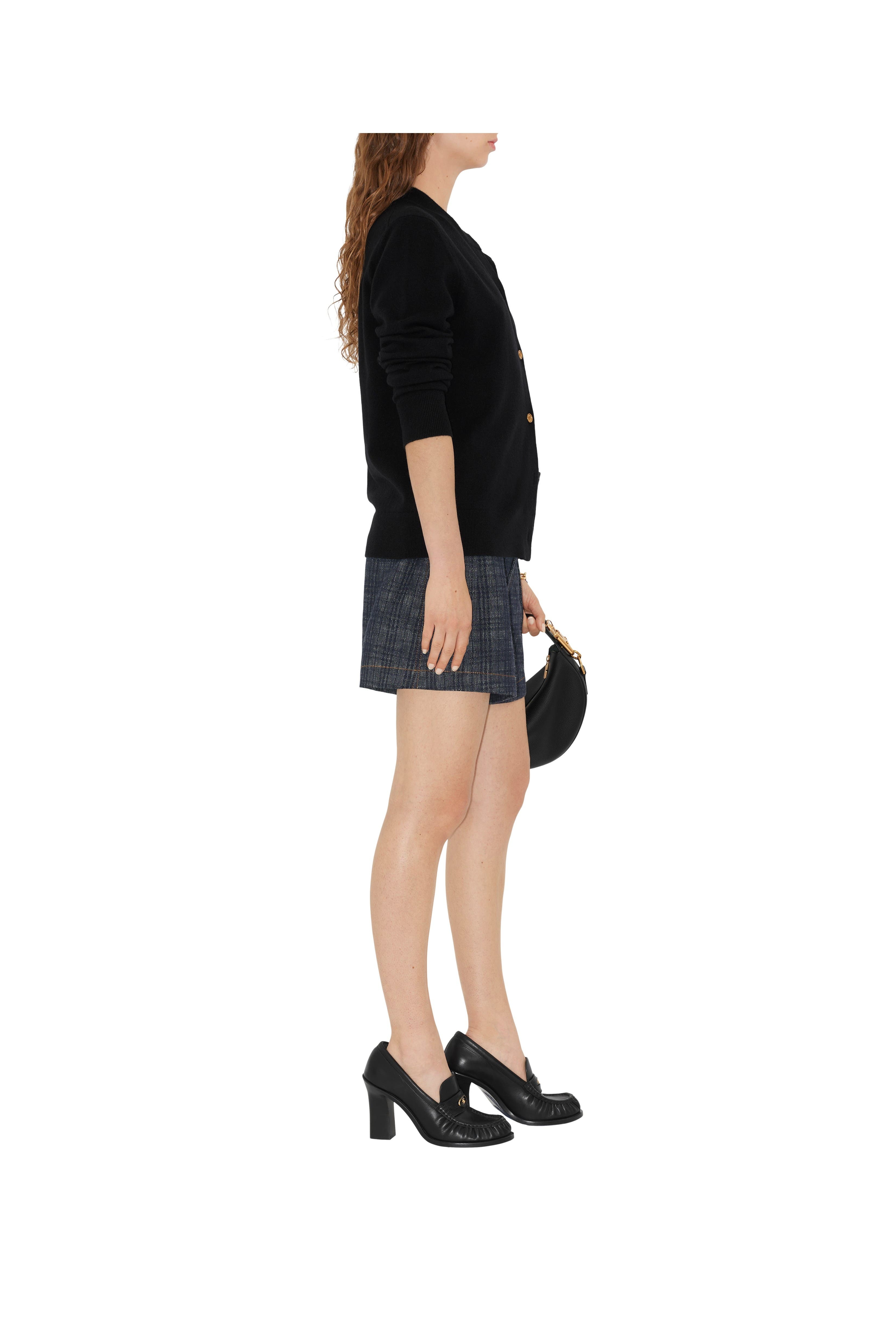 burberry Cashmere Blend Cardigan in Black at Nordstrom - 3