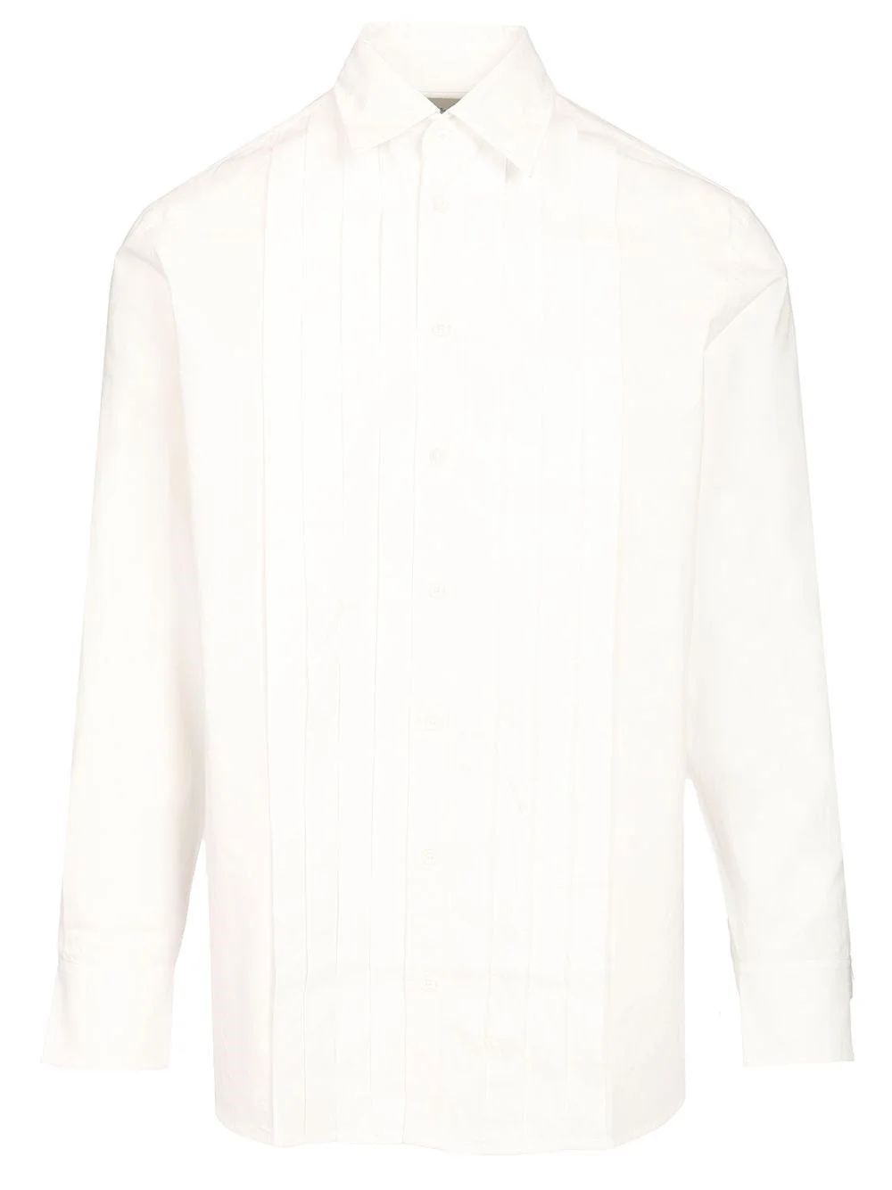 Paul Smith Men Shirt With Pleats On The Front - 1