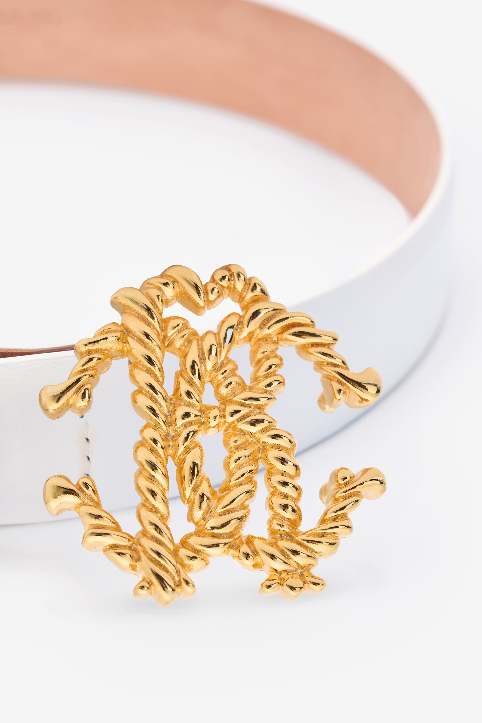 Belt with Sculpture Buckle - 4