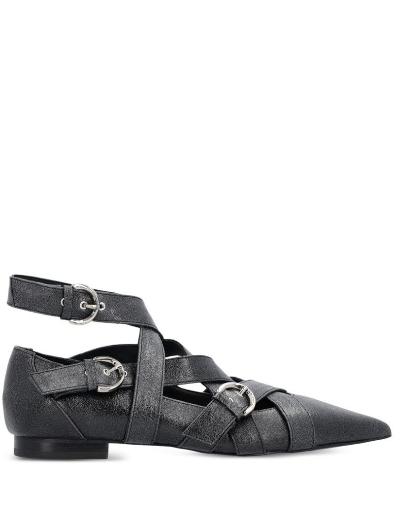 Gianira leather ballerina shoes 1