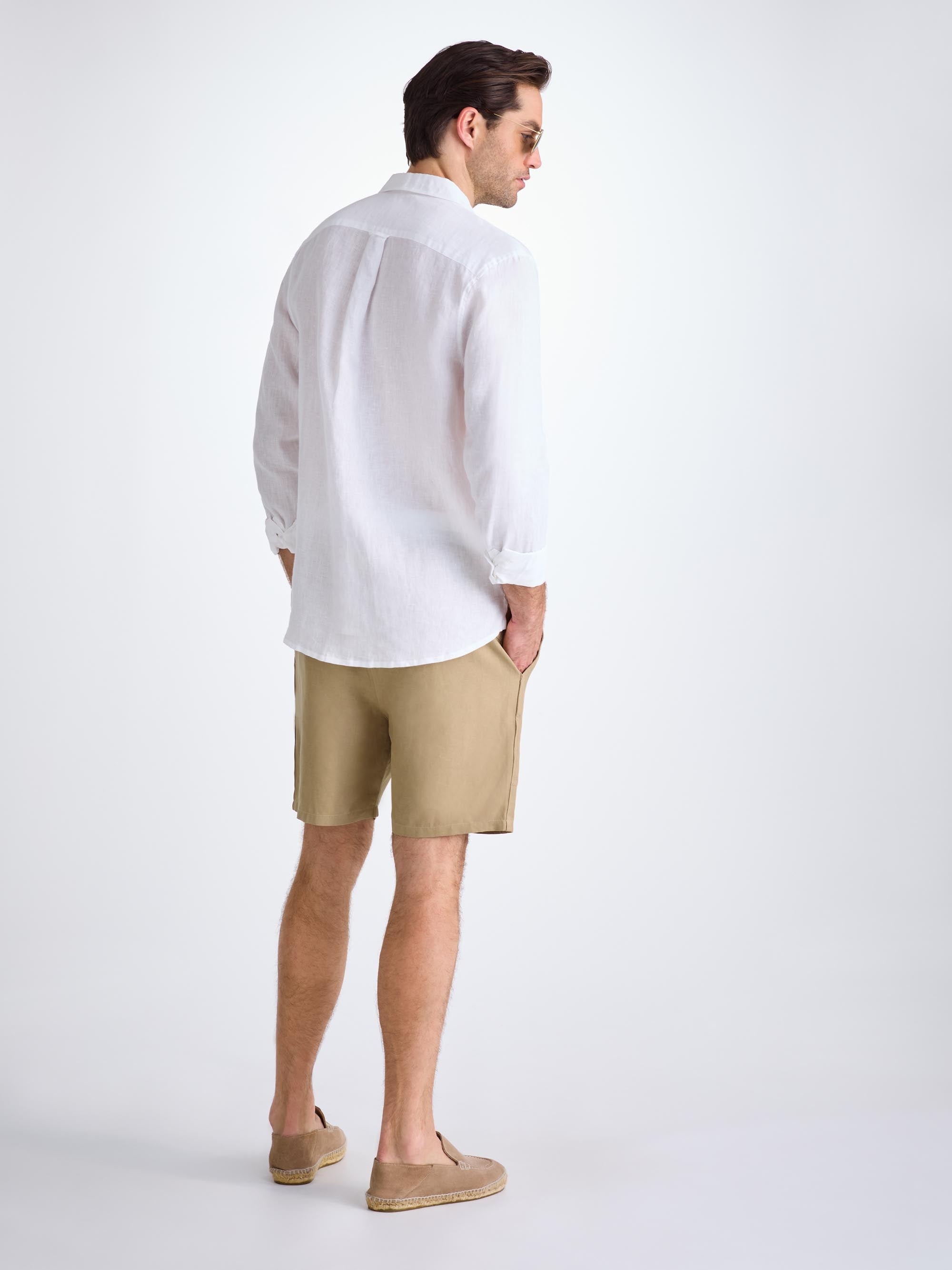 Men's Shorts Sydney Linen Sand - 4