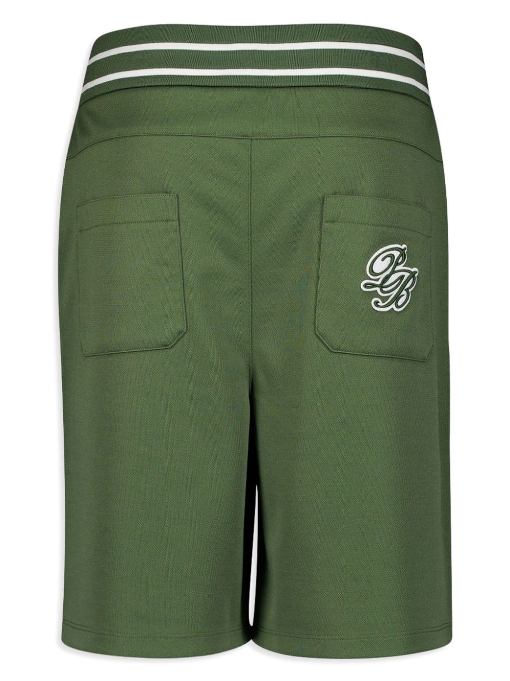 logo-print drawstring shorts - 2
