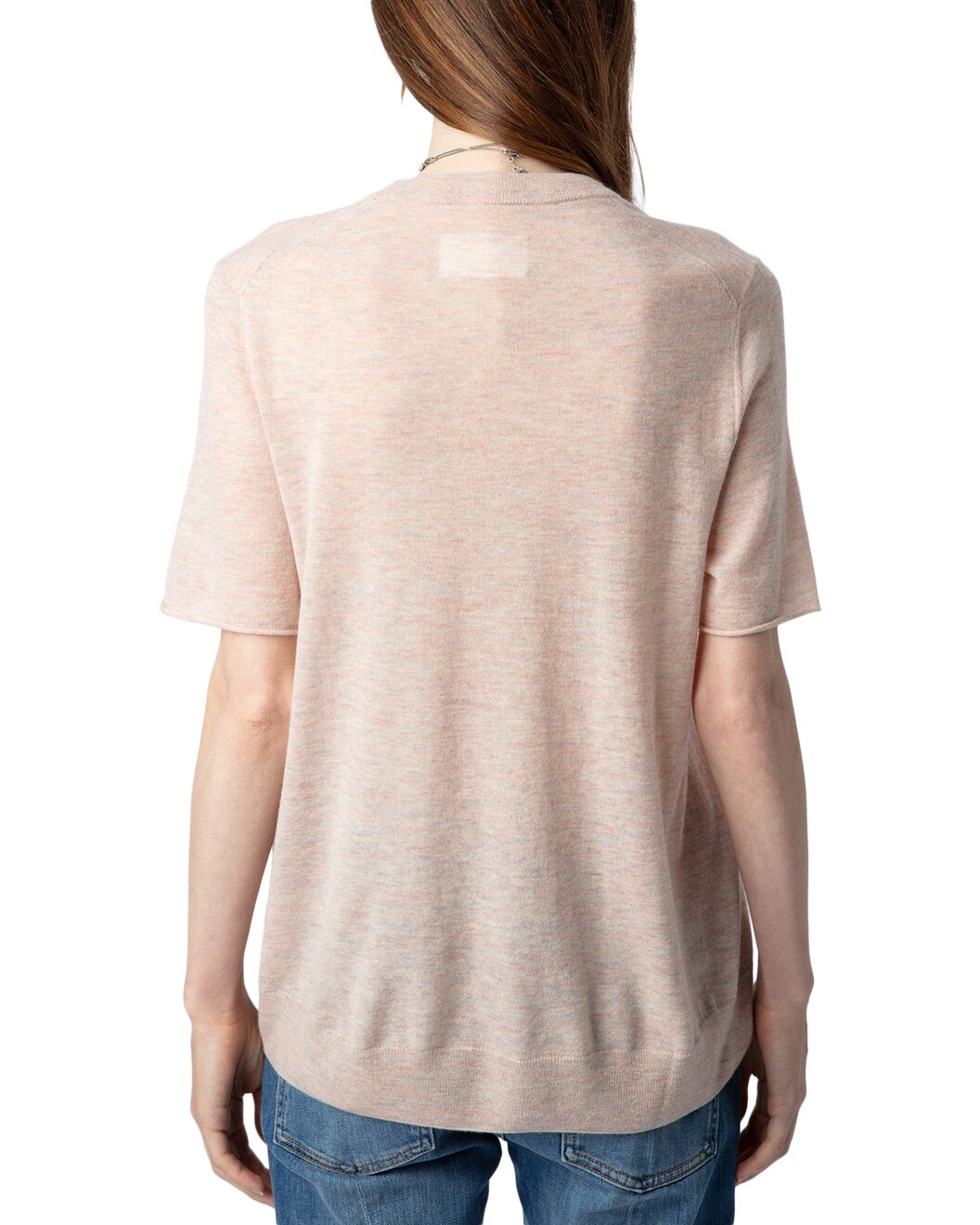 Zadig & Voltaire Ida Cp Gradient Wings Strass Cashmere Sweater - 2