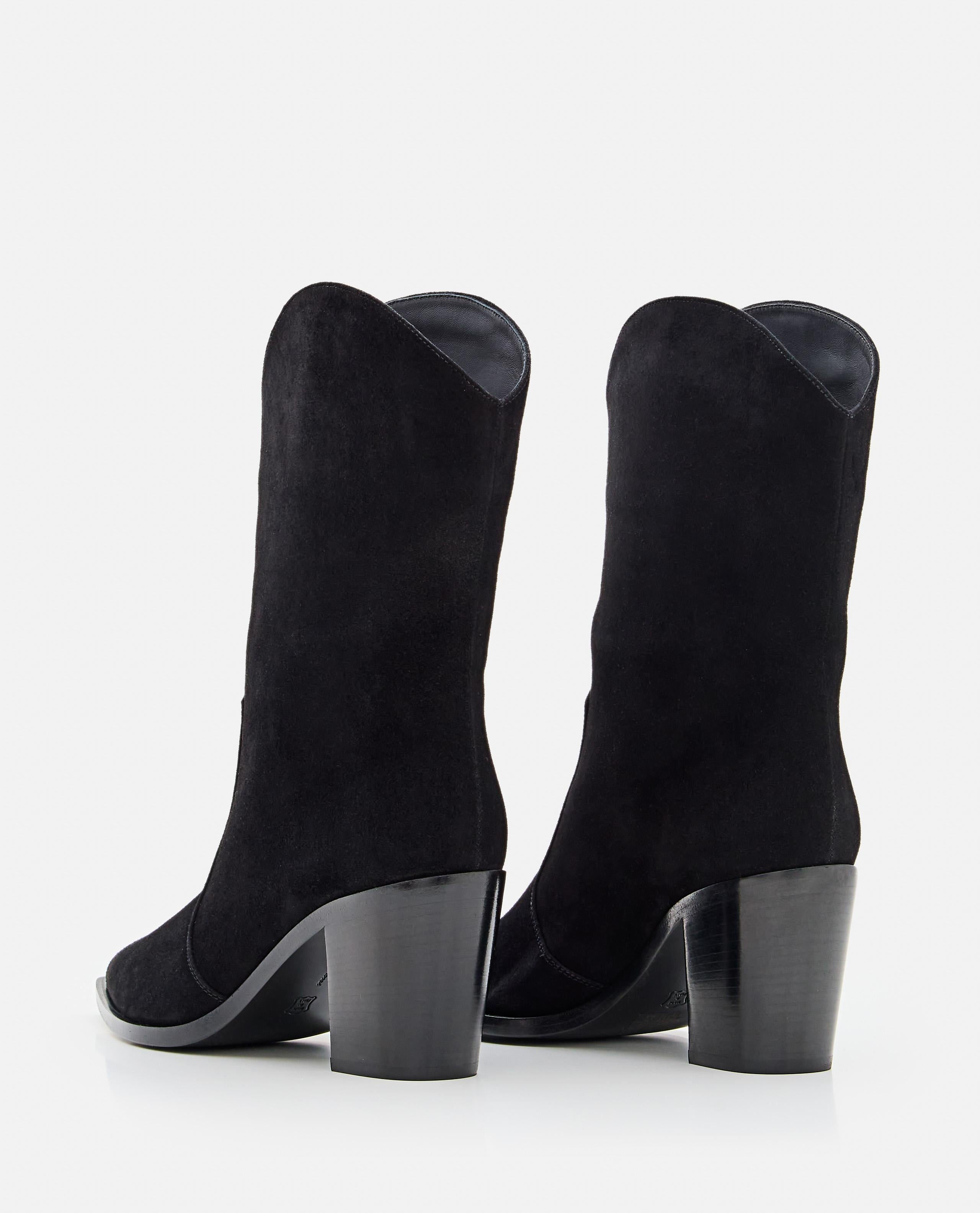 DENVER SUEDE TEXAN BOOTS - 3
