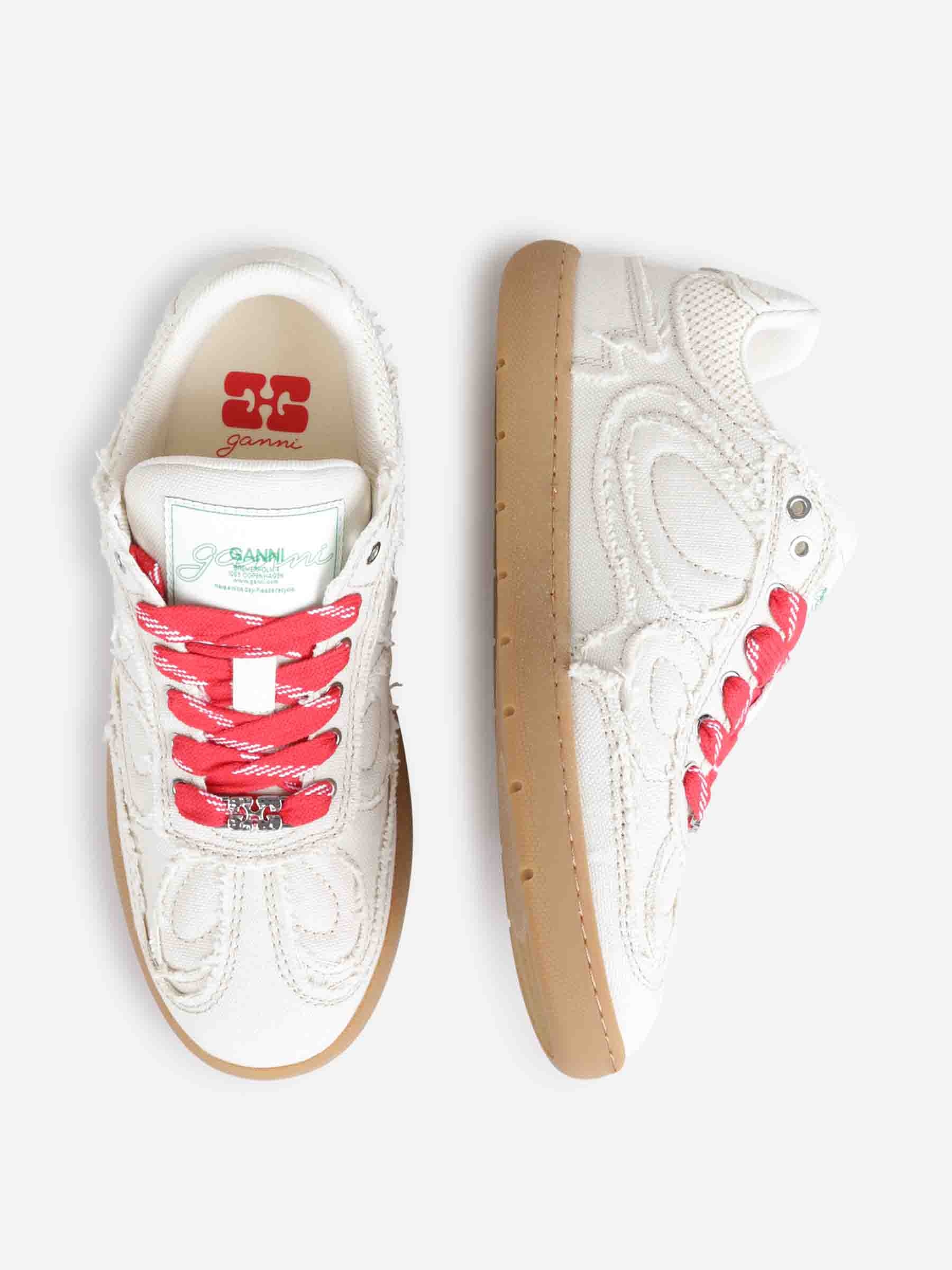 SNEAKERS 08 CANVAS RAW EDGE - 5