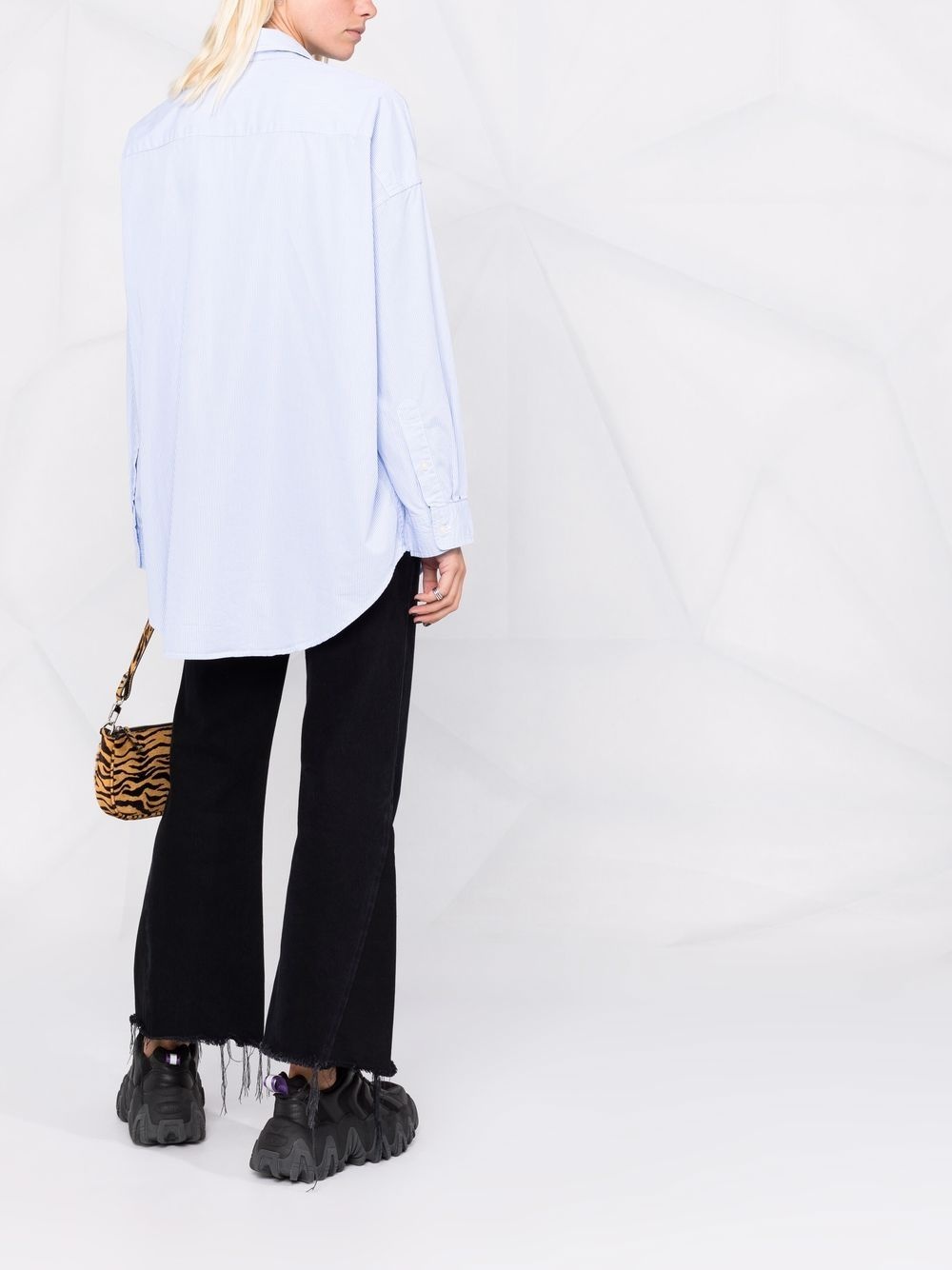 pinstripe cotton shirt - 4
