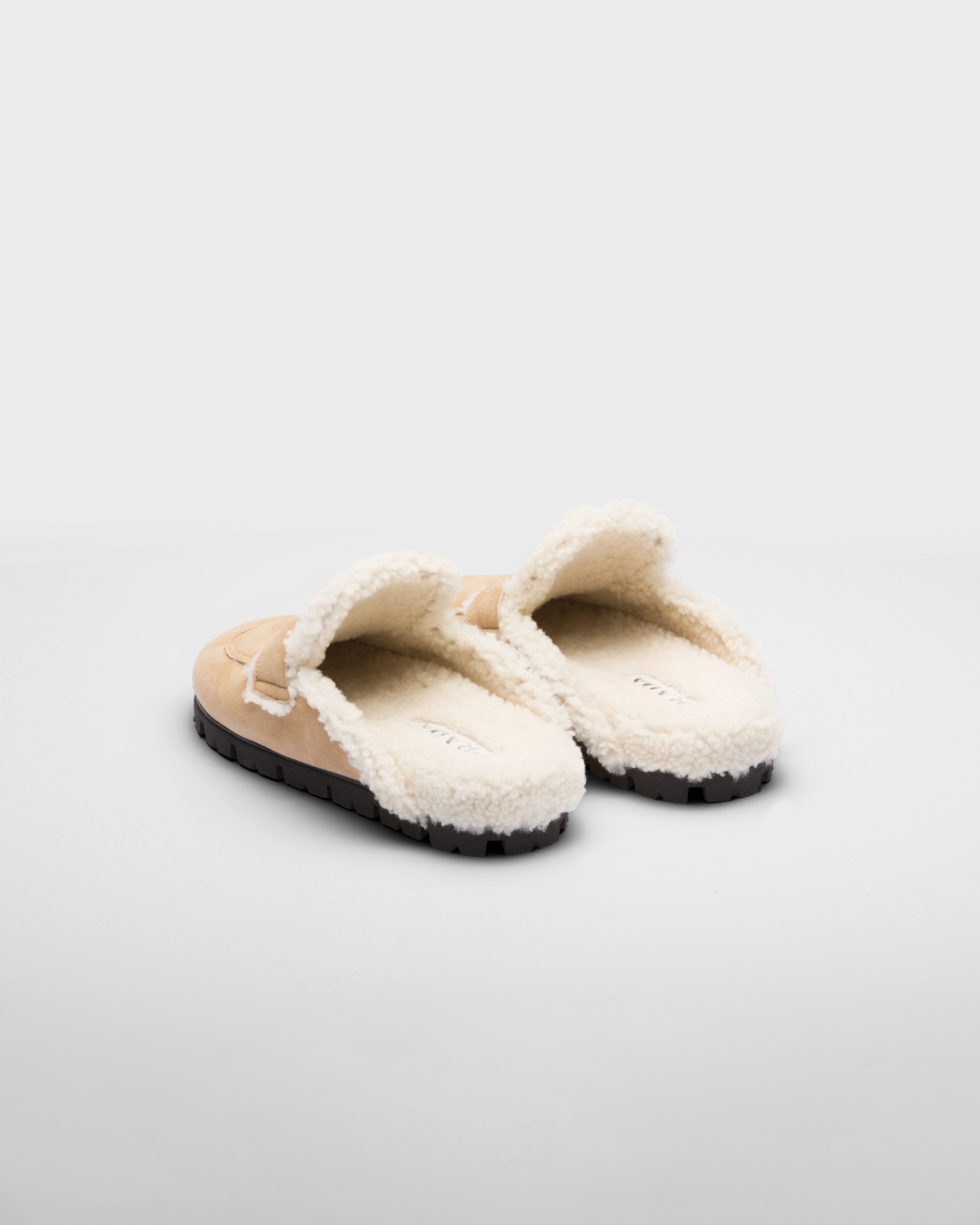 Shearling slippers - 5