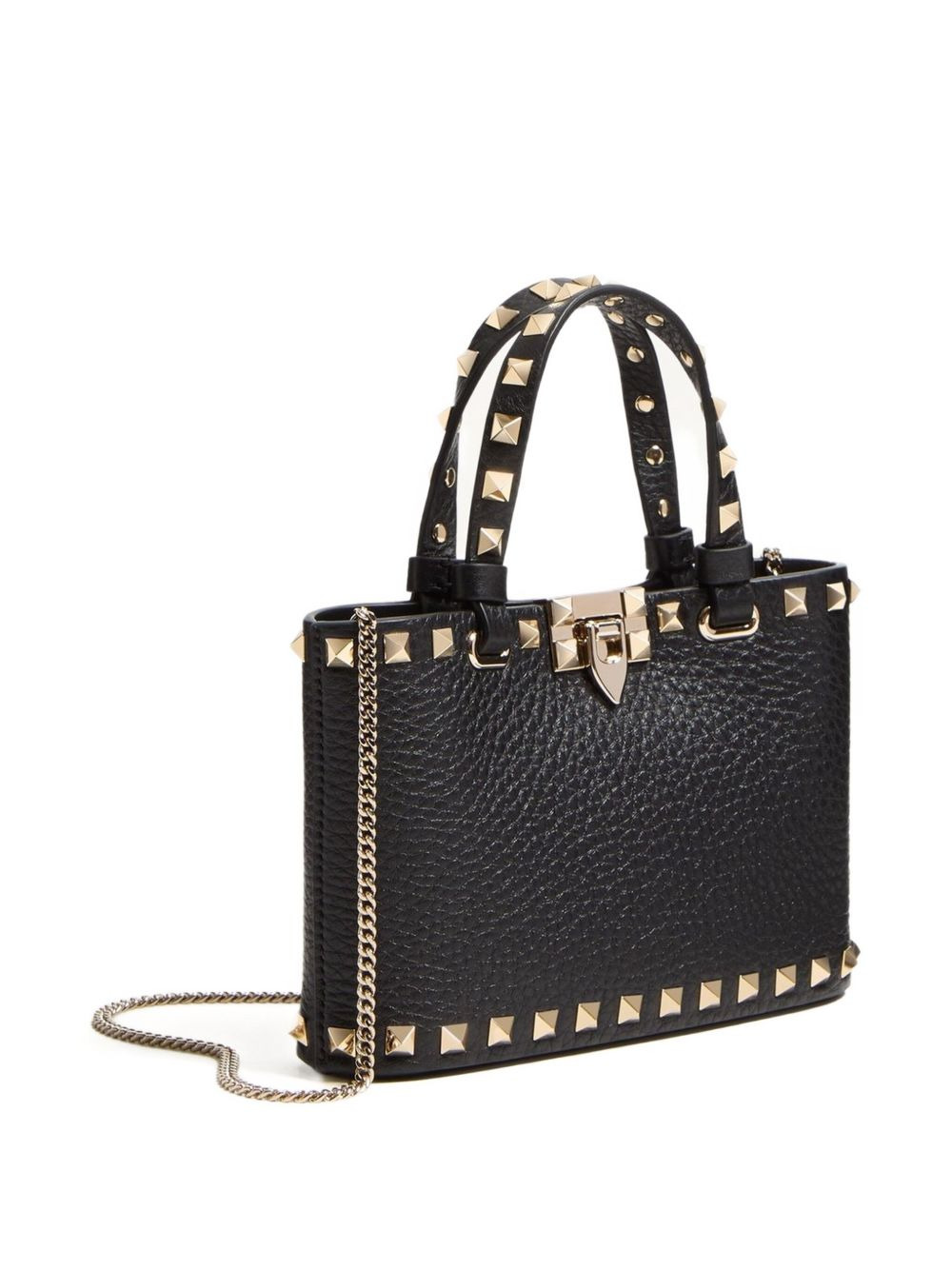 mini Rockstud clutch bag - 3