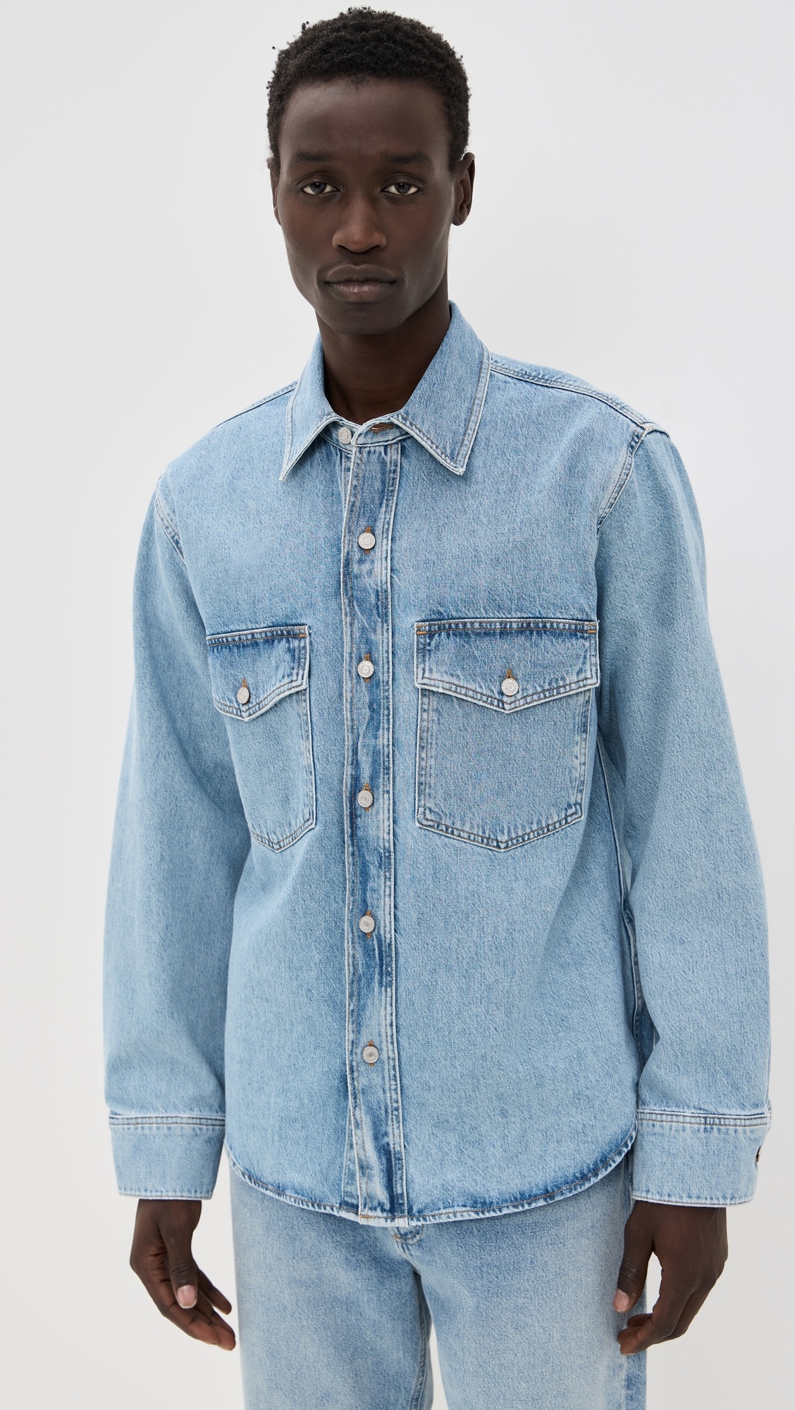 Rafe Denim Overshirt - 6