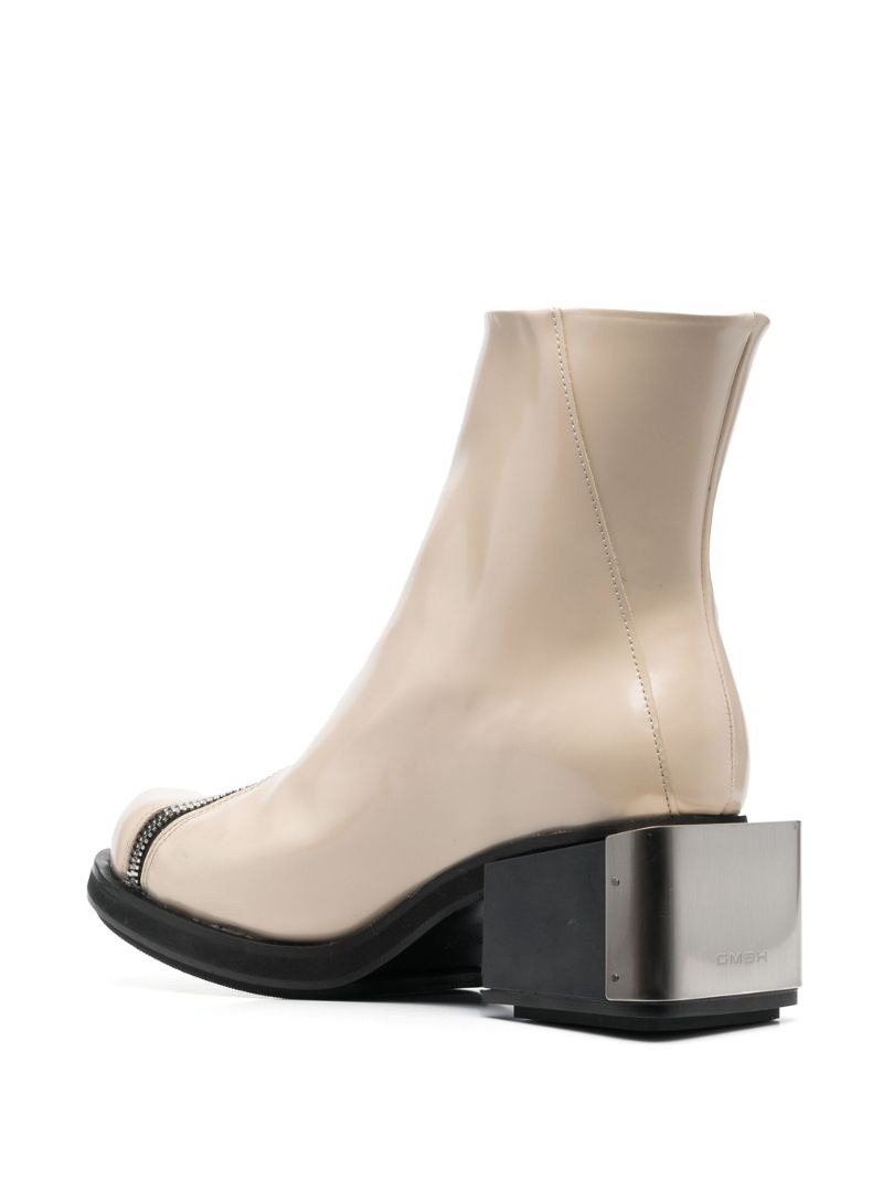 Ergonomic zip-up ankle boots - 3