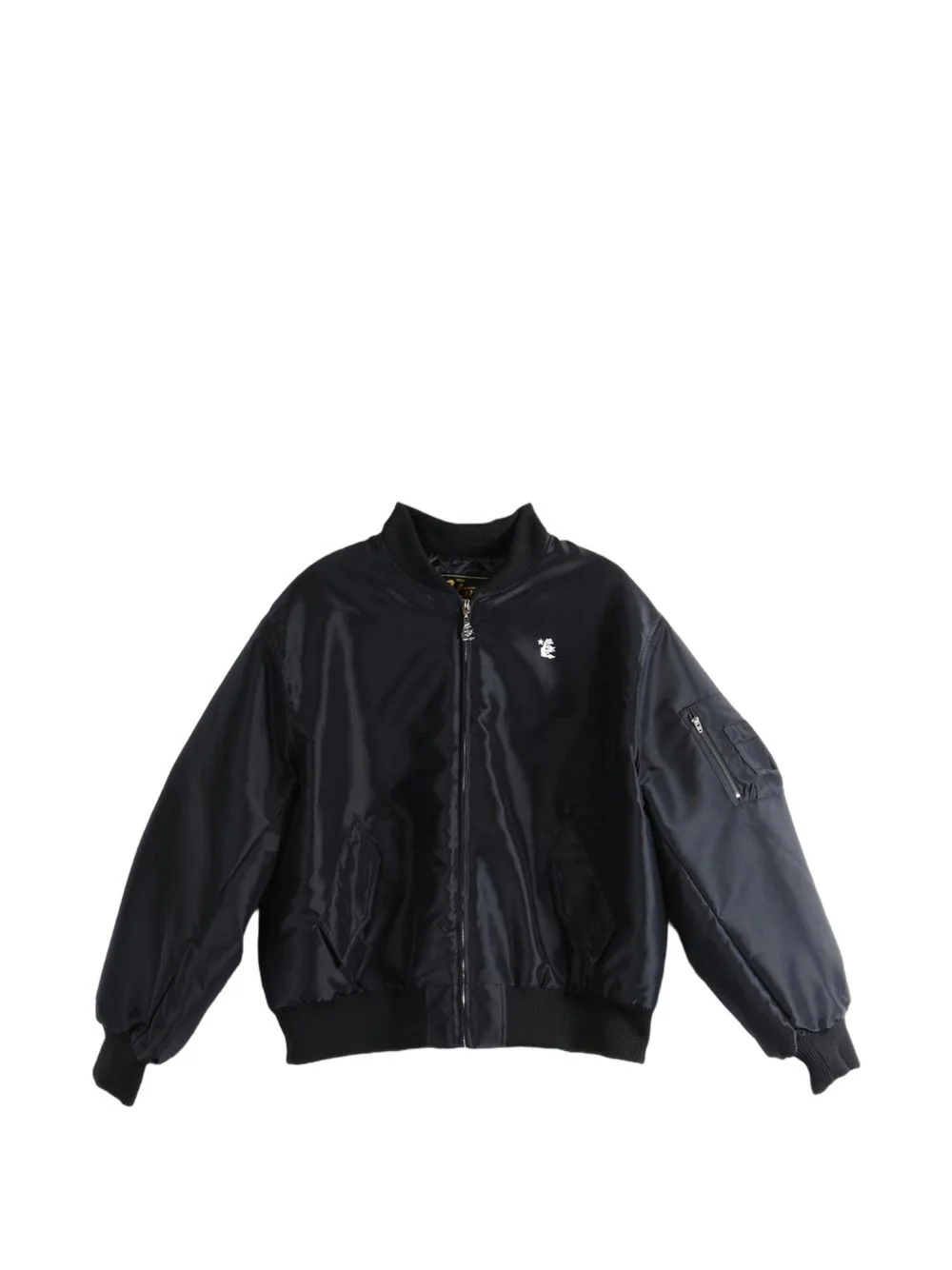 LOGO-PATCH ZIP-UP JACKET - 1